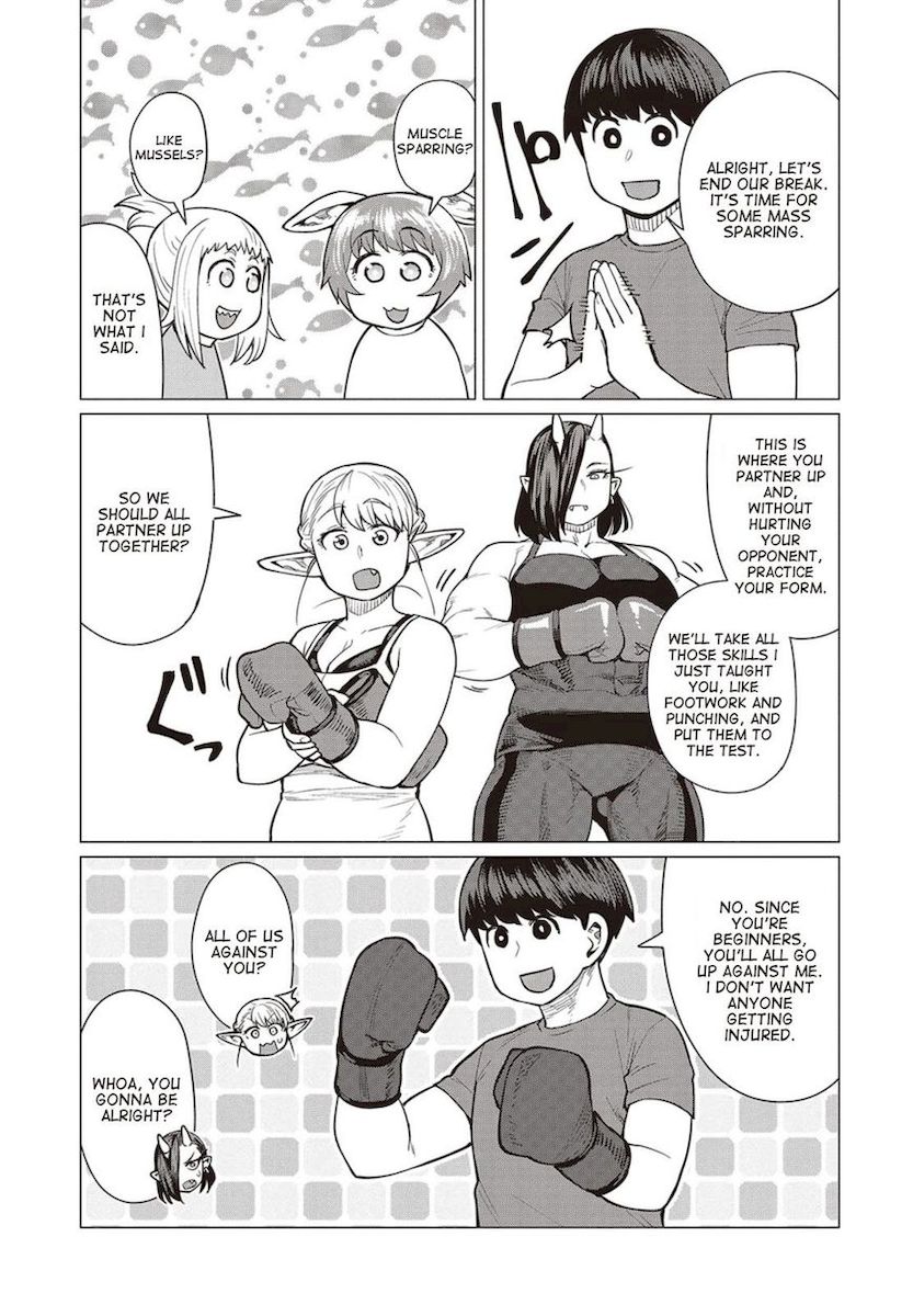 Elf-San Wa Yaserarenai. Chapter 17 - Page 6