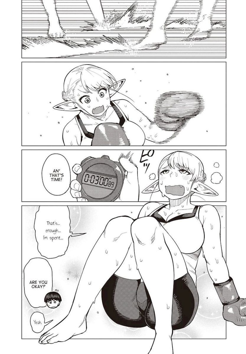 Elf-San Wa Yaserarenai. Chapter 17 - Page 8