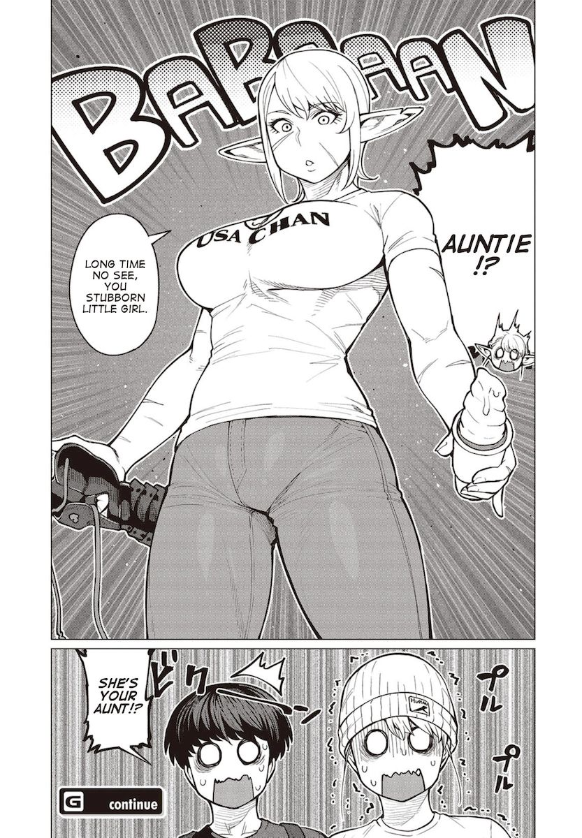 Elf-San Wa Yaserarenai. Chapter 18 - Page 16