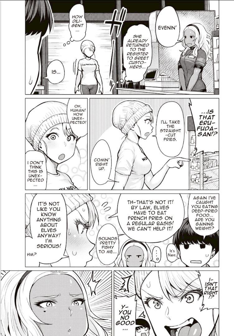 Elf-San Wa Yaserarenai. Chapter 2 - Page 7