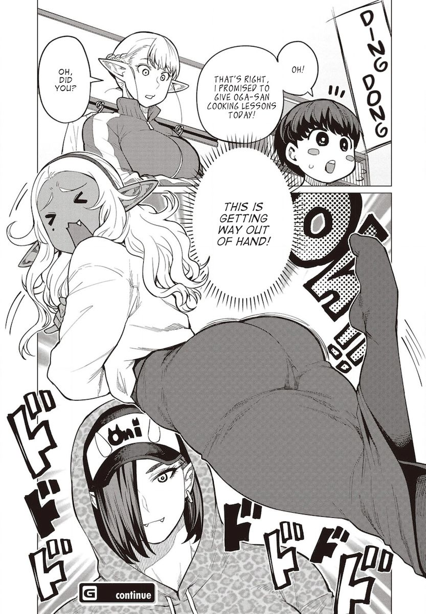 Elf-San Wa Yaserarenai. Chapter 23 - Page 18