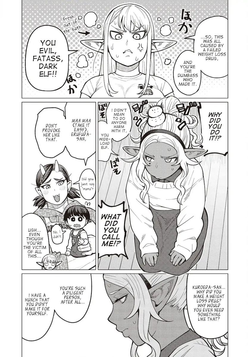 Elf-San Wa Yaserarenai. Chapter 24 - Page 18