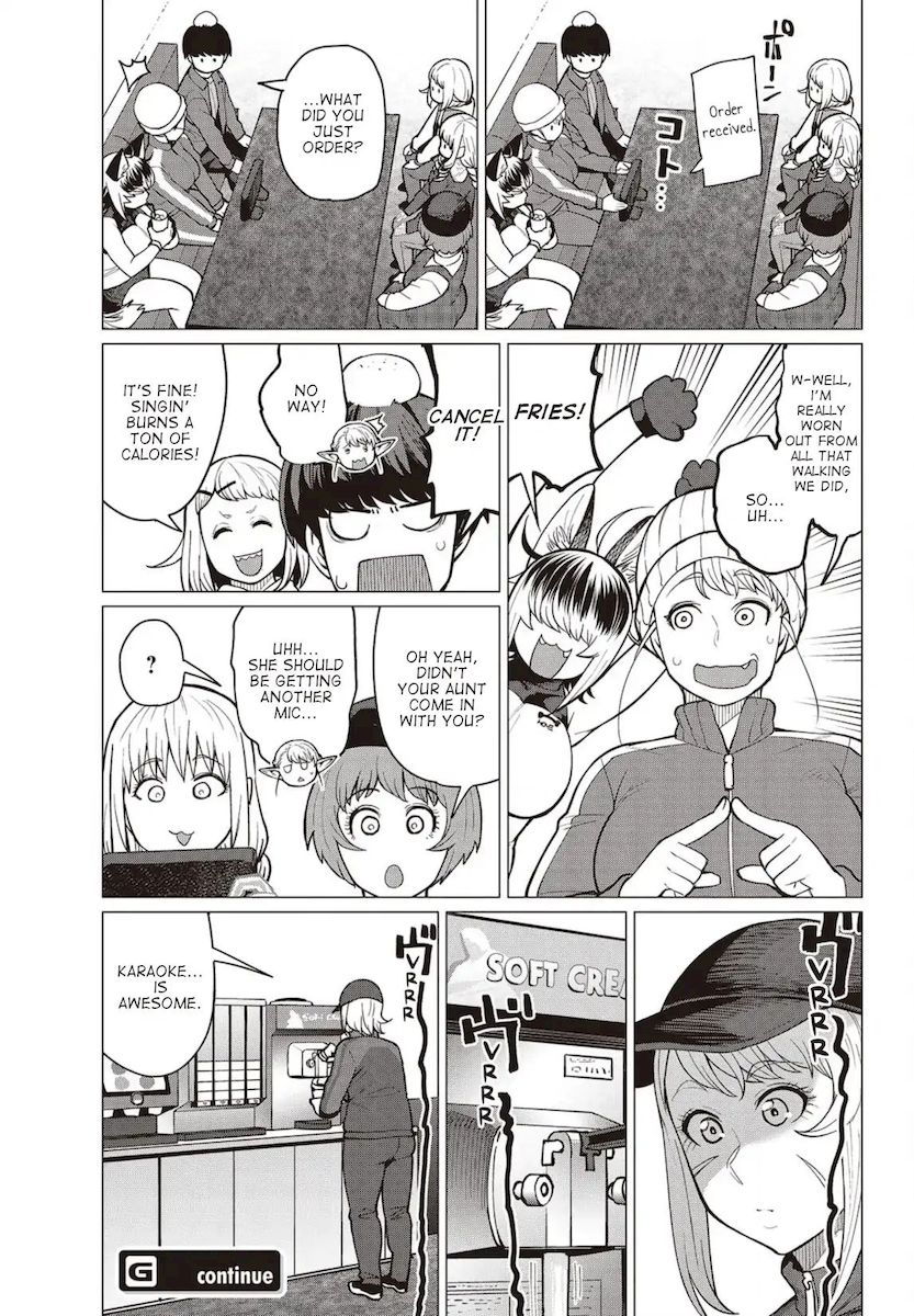 Elf-San Wa Yaserarenai. Chapter 26 - Page 20