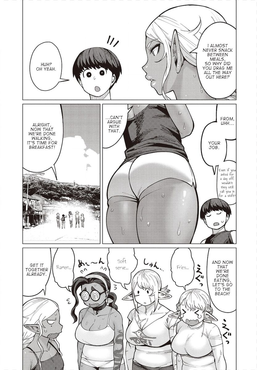 Elf-San Wa Yaserarenai. Chapter 31 - Page 8