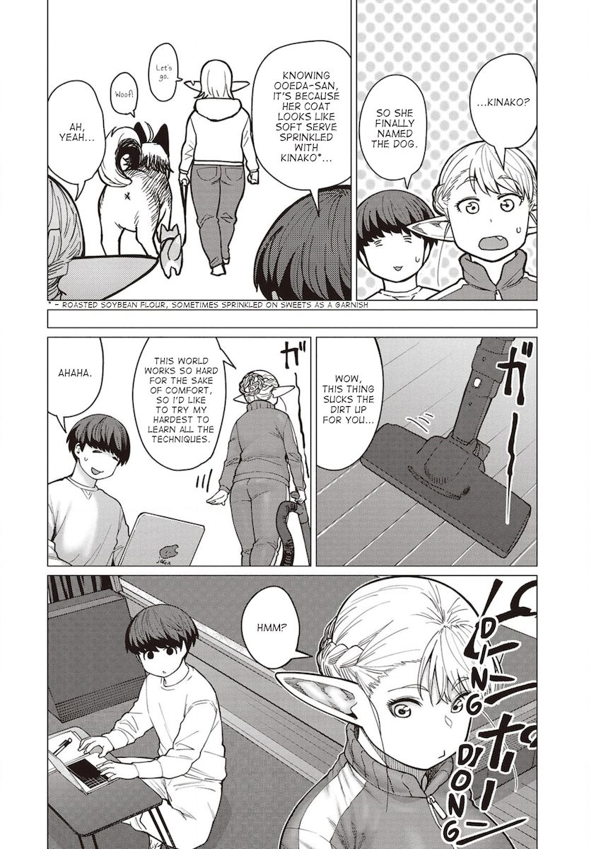 Elf-San Wa Yaserarenai. Chapter 34 - Page 3