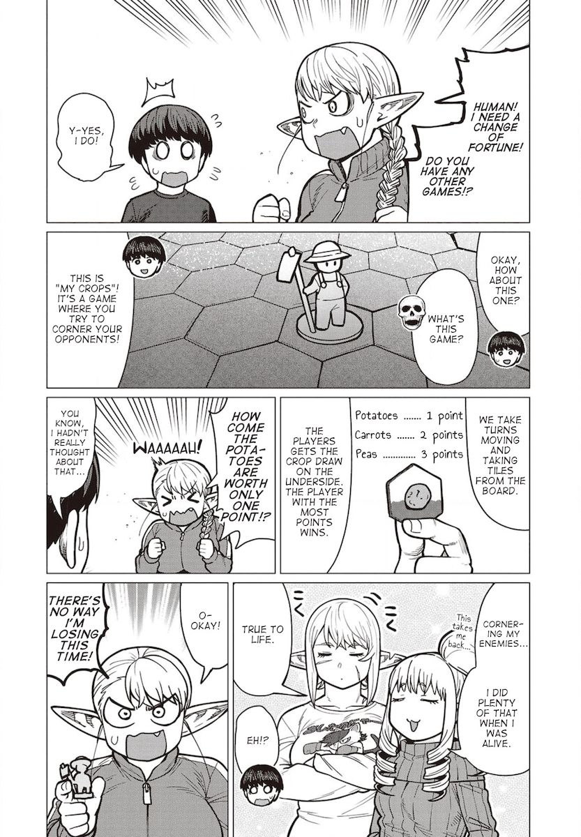 Elf-San Wa Yaserarenai. Chapter 36 - Page 11