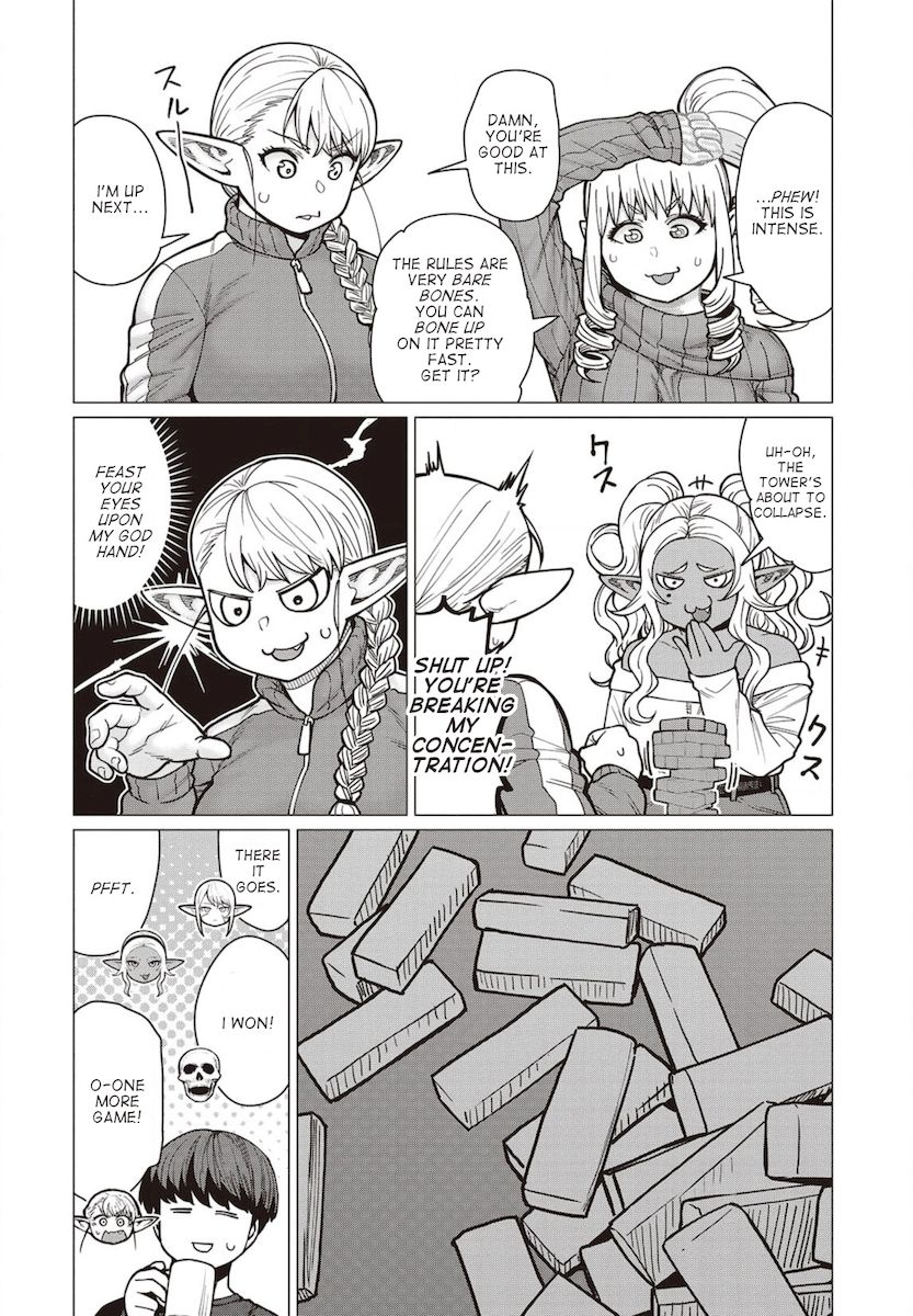 Elf-San Wa Yaserarenai. Chapter 36 - Page 9