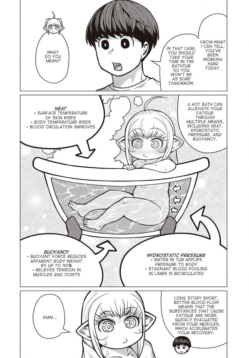 Elf-San Wa Yaserarenai. Chapter 39 - Page 9