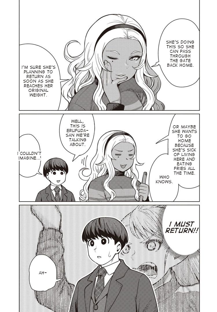 Elf-San Wa Yaserarenai. Chapter 45 - Page 22