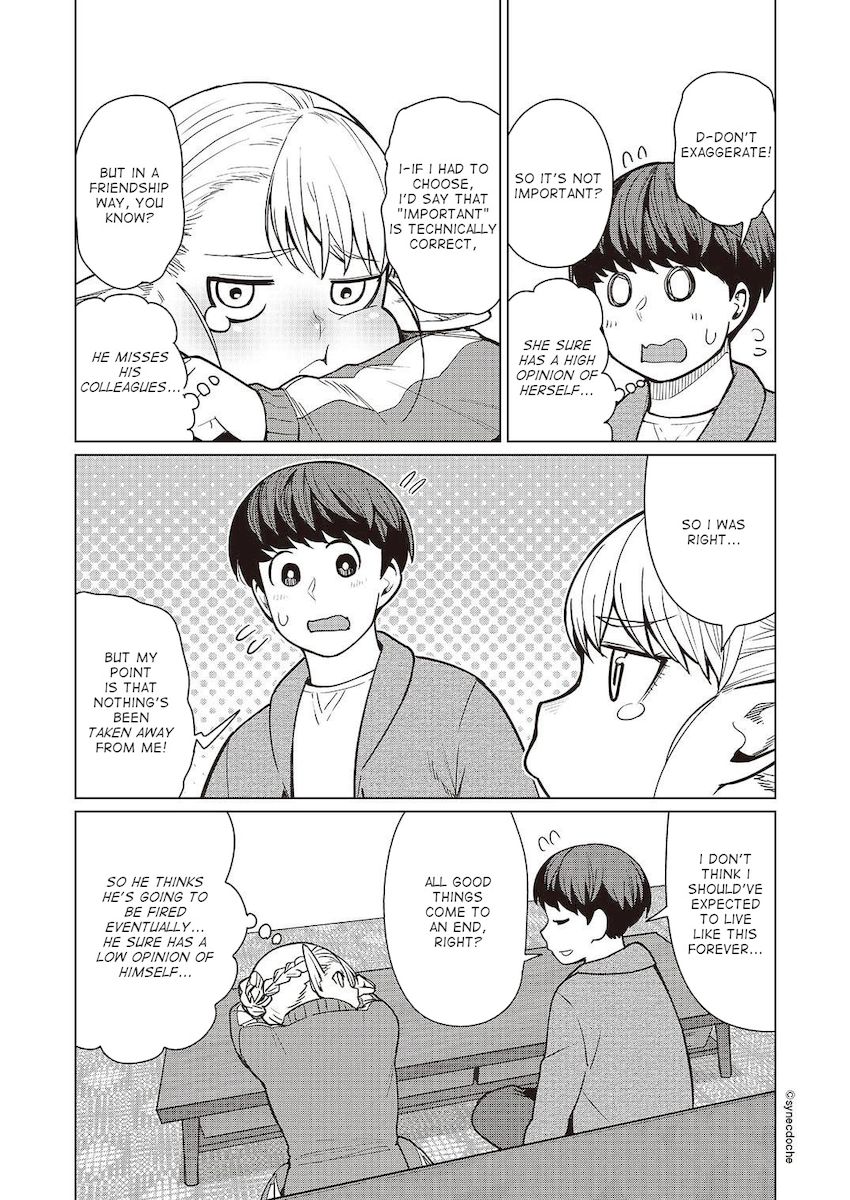 Elf-San Wa Yaserarenai. Chapter 46 - Page 12