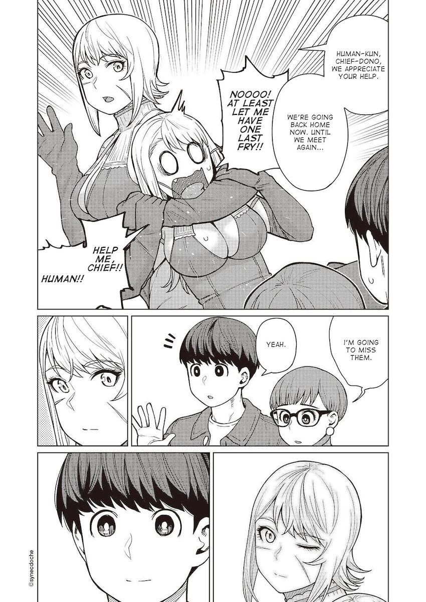 Elf-San Wa Yaserarenai. Chapter 46 - Page 27