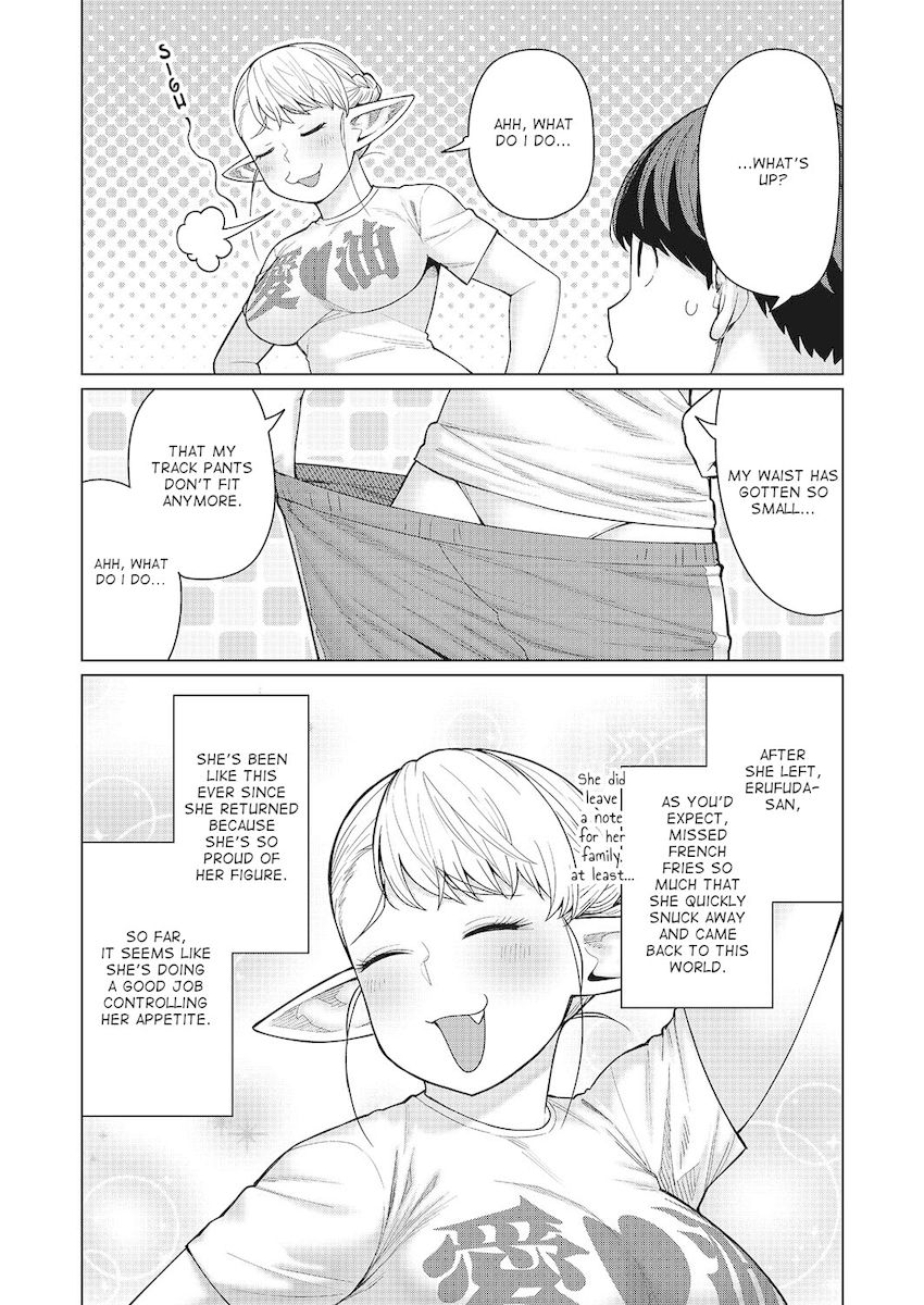 Elf-San Wa Yaserarenai. Chapter 47 - Page 10