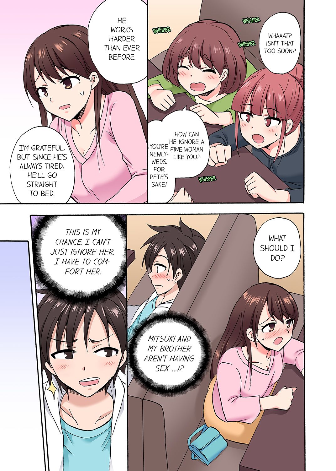 You Said Just the Tip… I Asked My Brother’s Girlfriend to Have Sex With Me Without a Condom!! Chapter 55 - Page 7