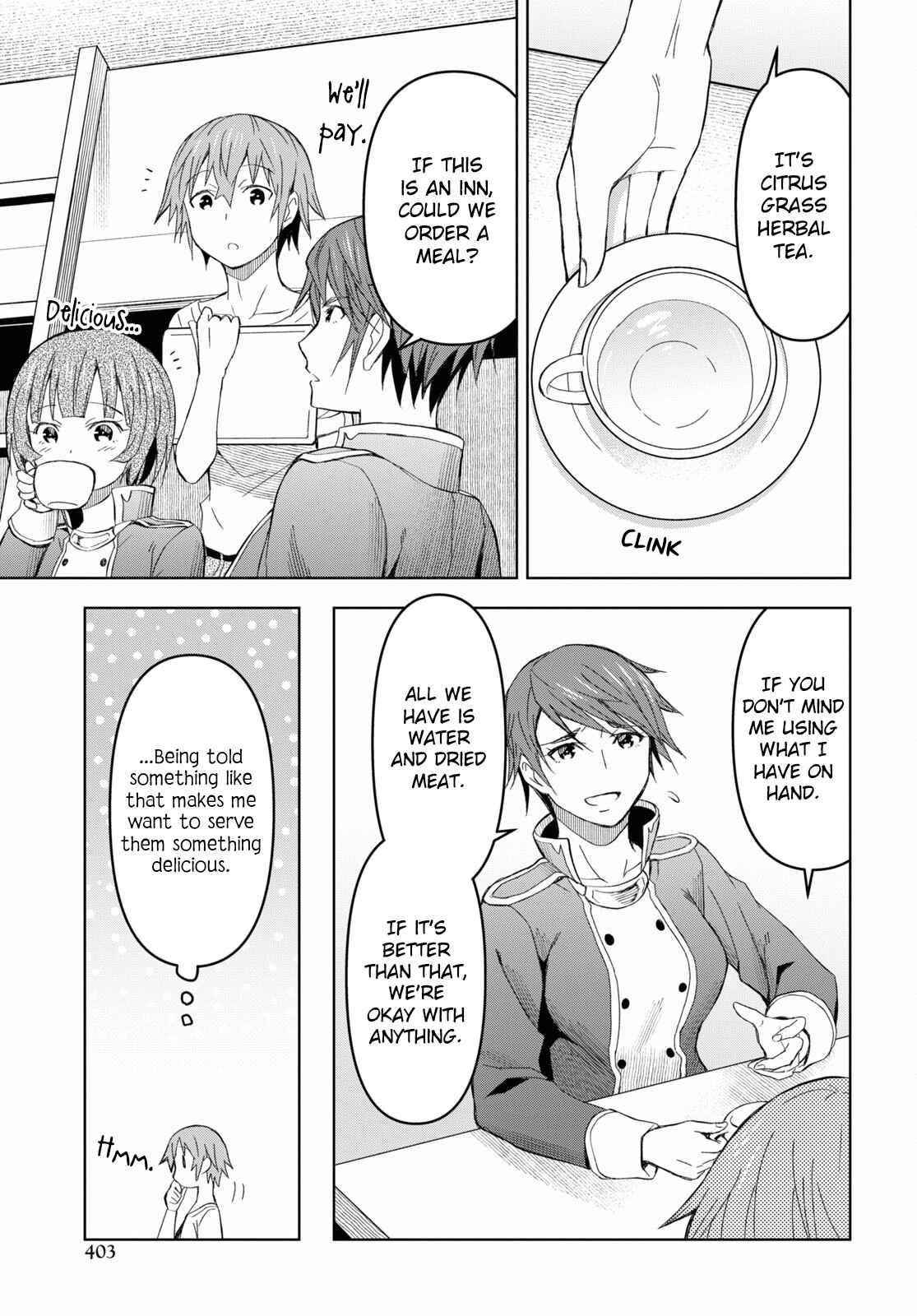 Dungeon Tou de Yadoya wo Yarou! Souzou Mahou wo Moratta Ore no Hosoude Hanjouki Chapter 12 - Page 25