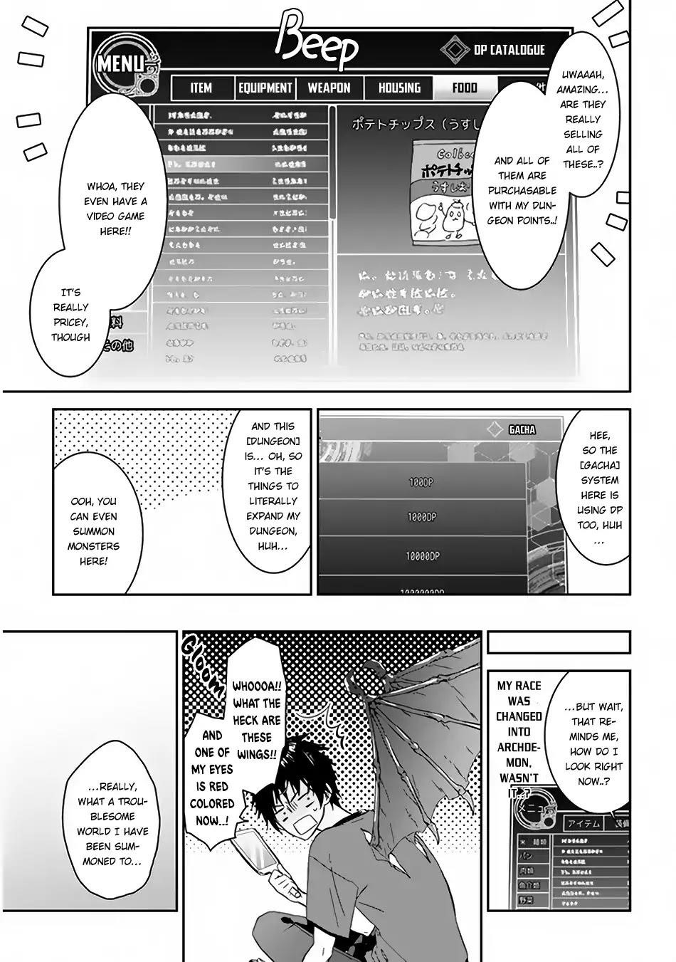 Maou Ni Natta Node, Dungeon Tsukutte Jingai Musume To Honobono Suru Chapter 1 - Page 9