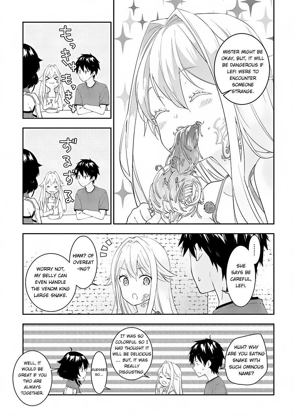 Maou Ni Natta Node, Dungeon Tsukutte Jingai Musume To Honobono Suru Chapter 23.1 - Page 11