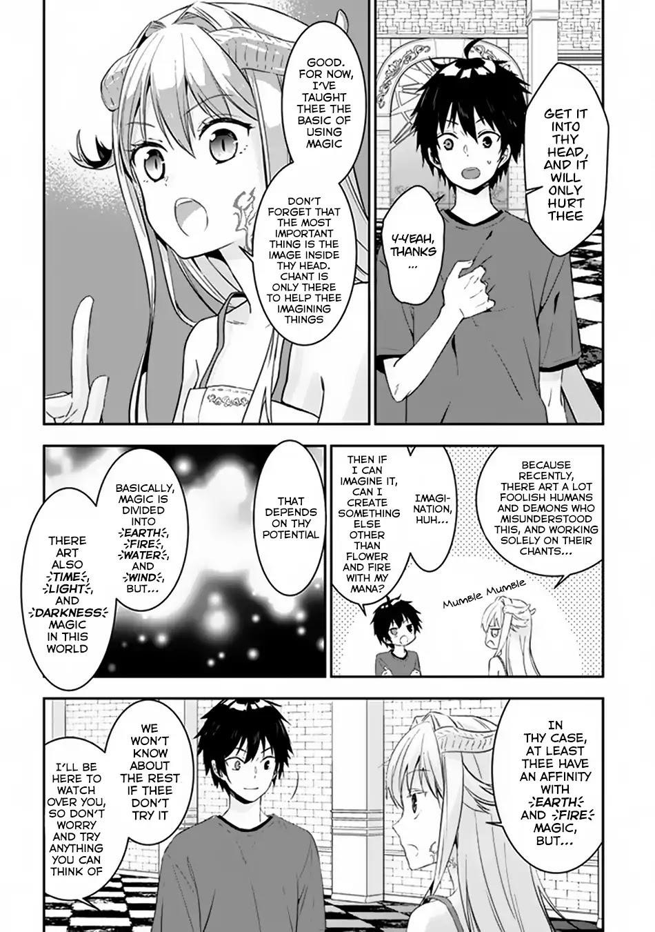 Maou Ni Natta Node, Dungeon Tsukutte Jingai Musume To Honobono Suru Chapter 3 - Page 11