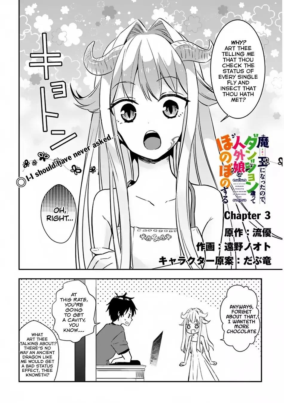 Maou Ni Natta Node, Dungeon Tsukutte Jingai Musume To Honobono Suru Chapter 3 - Page 2