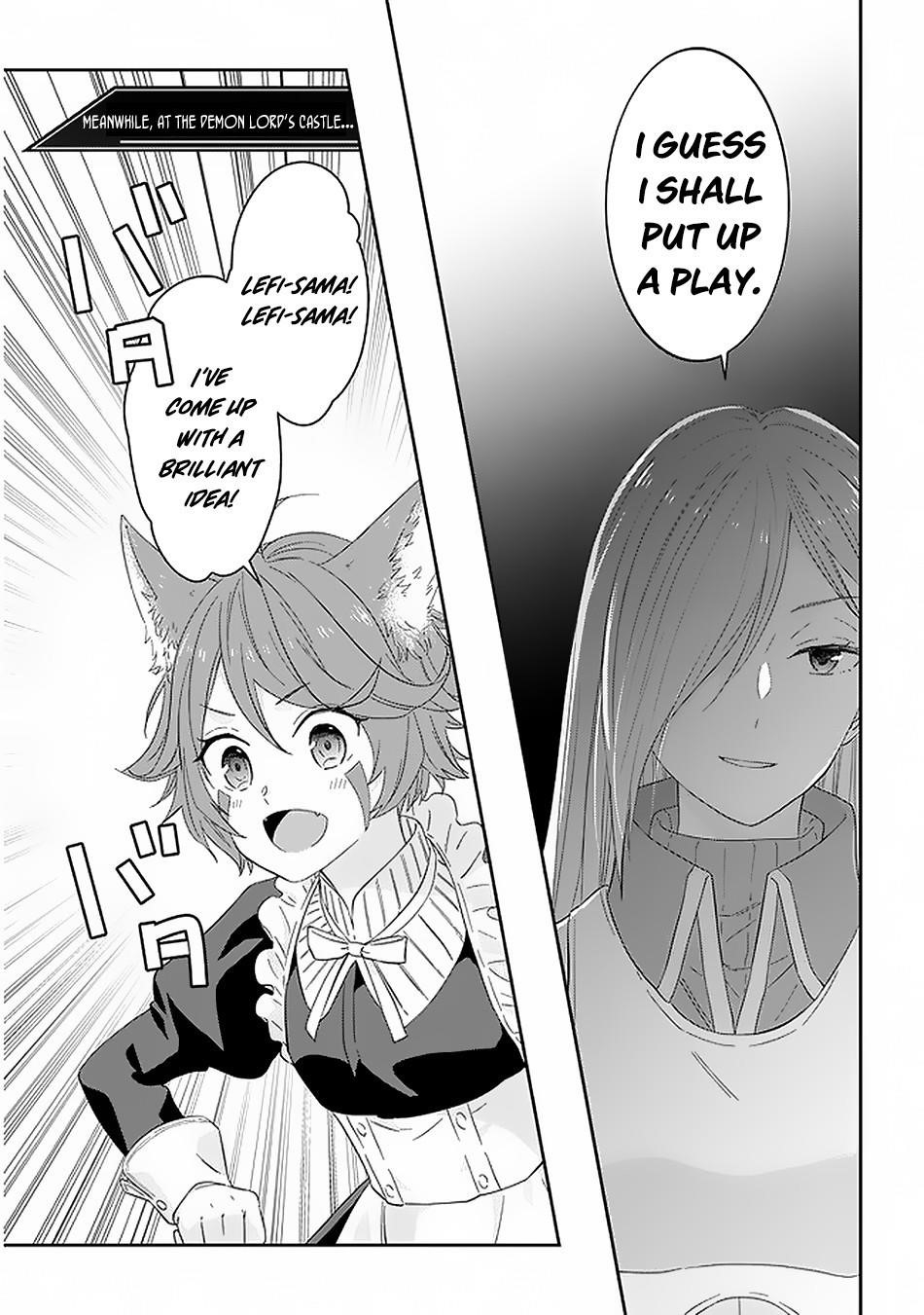 Maou Ni Natta Node, Dungeon Tsukutte Jingai Musume To Honobono Suru Chapter 32.1 - Page 13