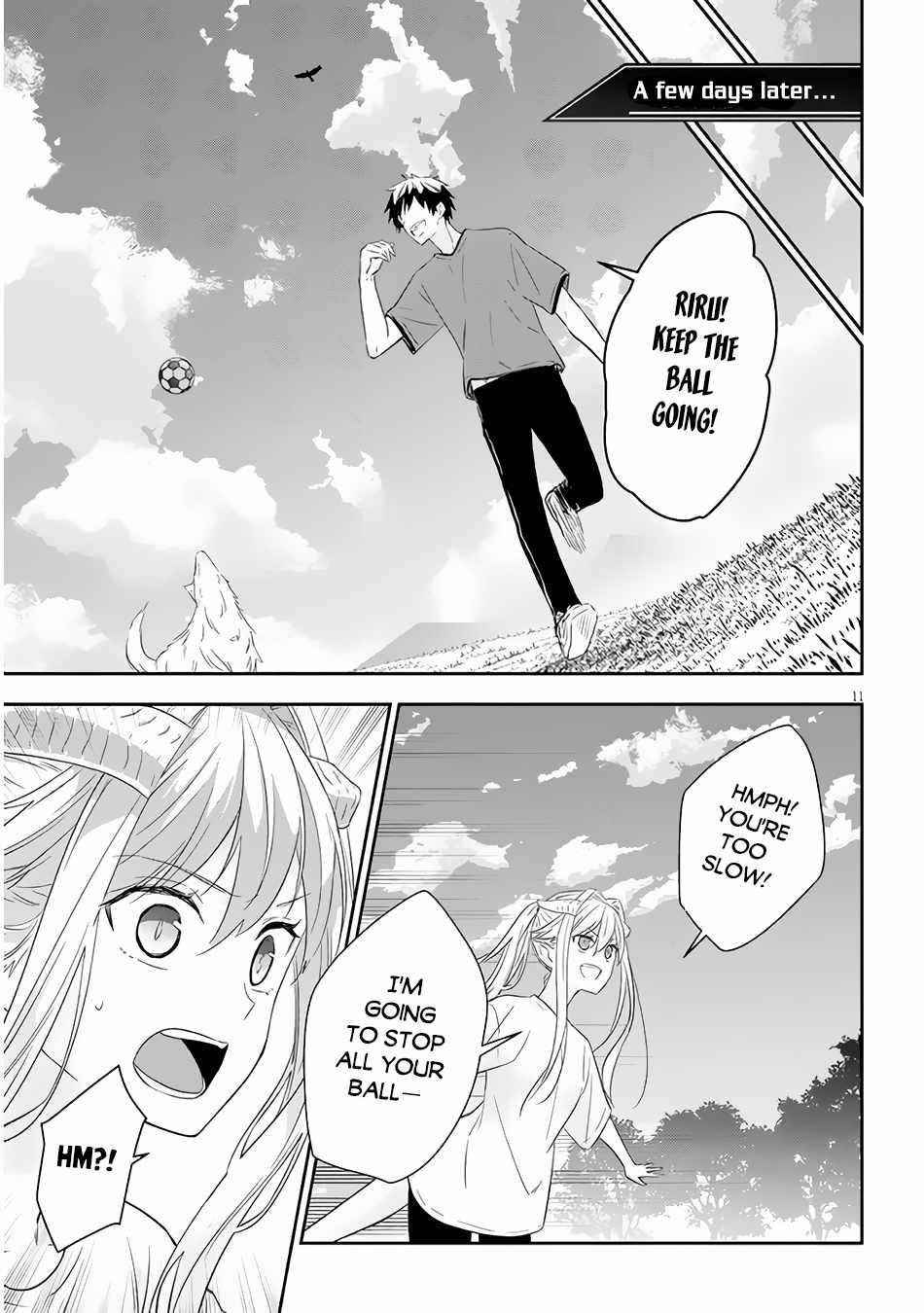 Maou Ni Natta Node, Dungeon Tsukutte Jingai Musume To Honobono Suru Chapter 49 - Page 11