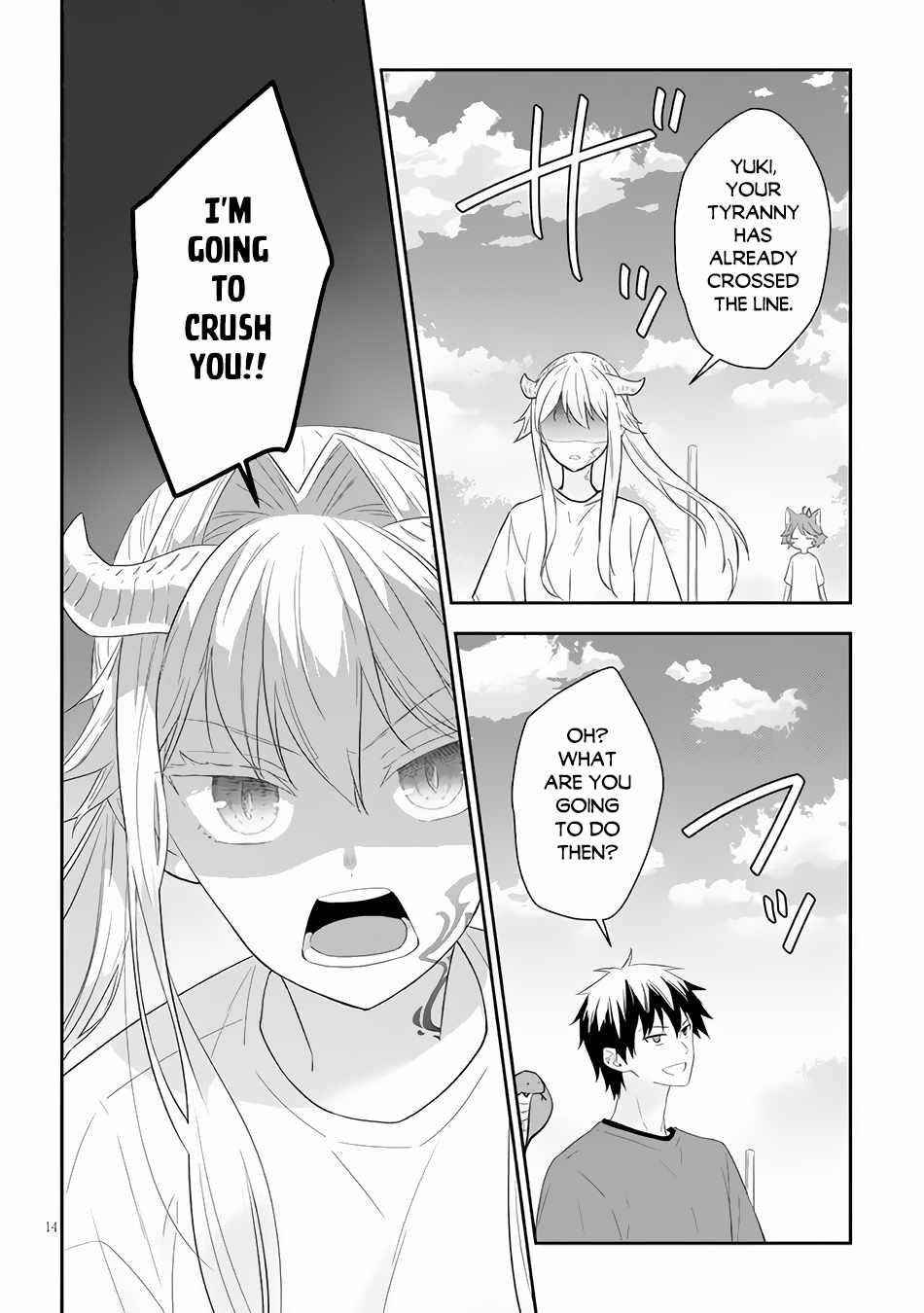 Maou Ni Natta Node, Dungeon Tsukutte Jingai Musume To Honobono Suru Chapter 49 - Page 14