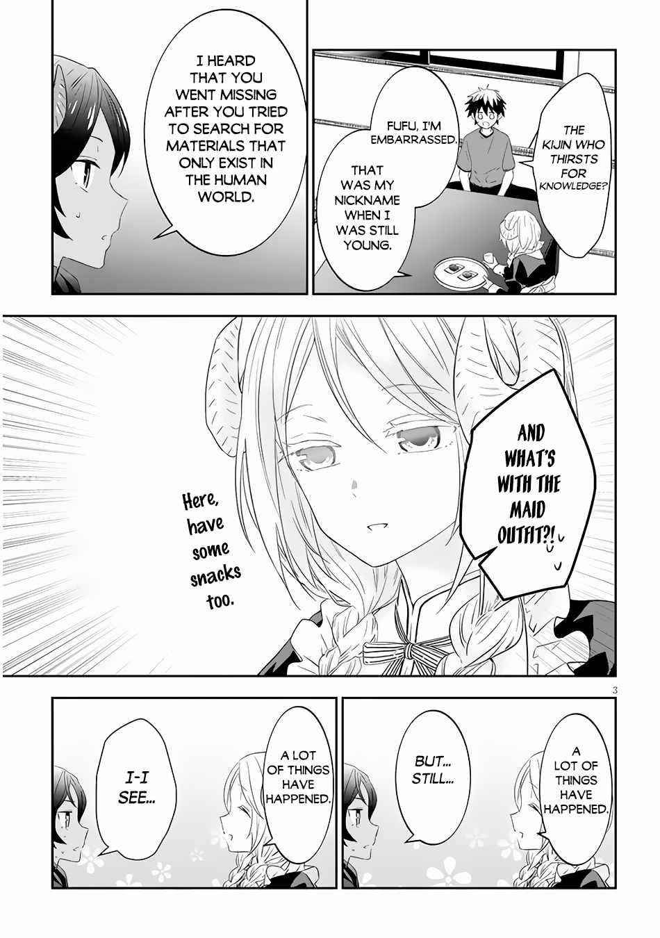 Maou Ni Natta Node, Dungeon Tsukutte Jingai Musume To Honobono Suru Chapter 50.1 - Page 3