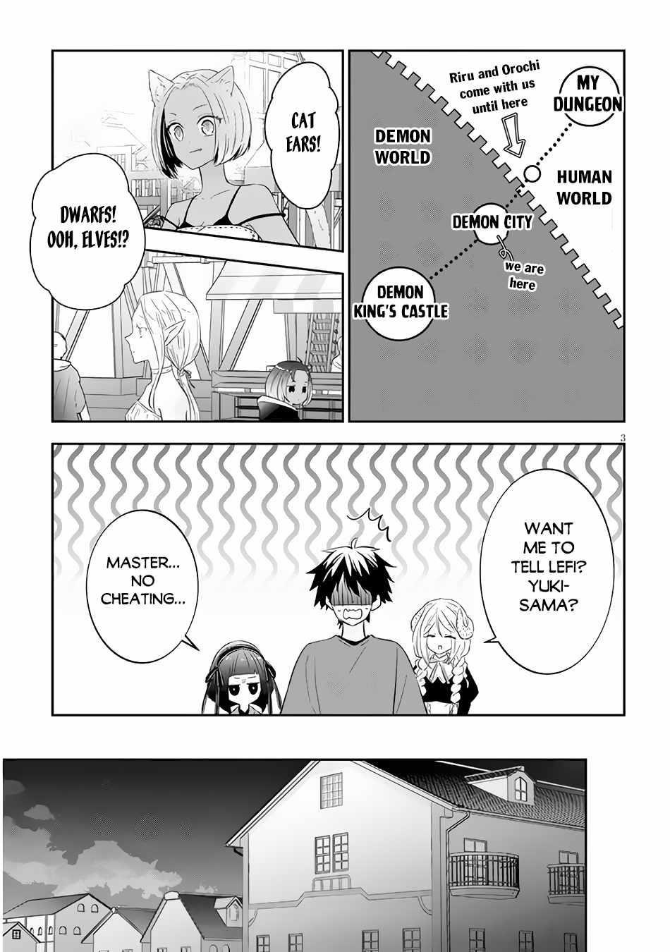 Maou Ni Natta Node, Dungeon Tsukutte Jingai Musume To Honobono Suru Chapter 51.1 - Page 3