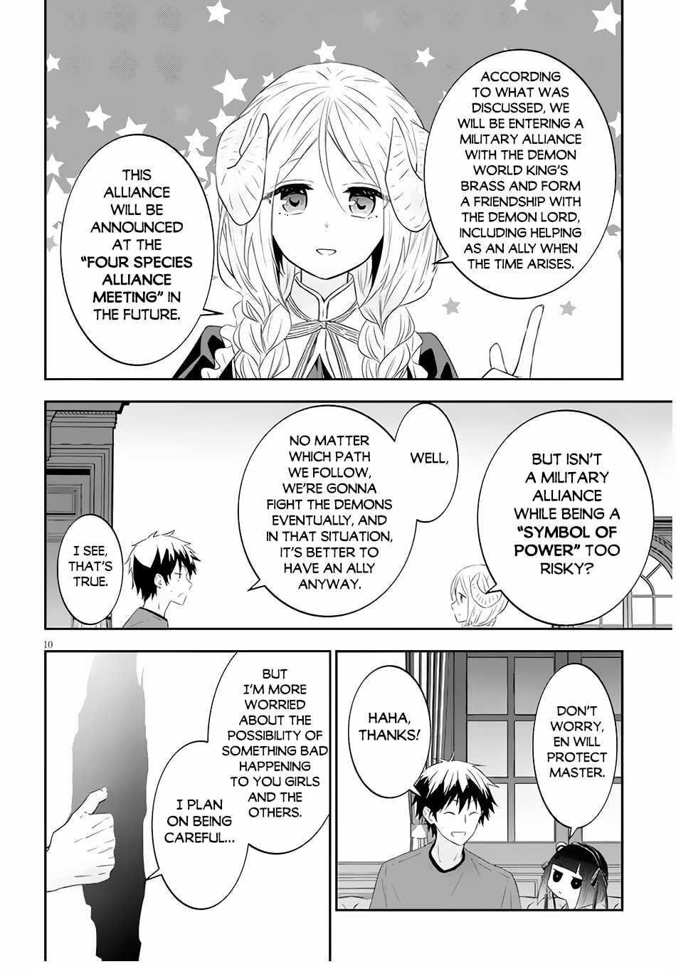 Maou Ni Natta Node, Dungeon Tsukutte Jingai Musume To Honobono Suru Chapter 53.1 - Page 10