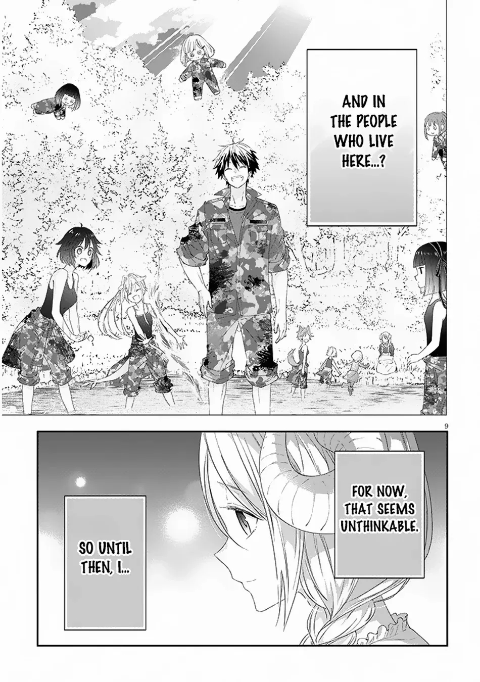 Maou Ni Natta Node, Dungeon Tsukutte Jingai Musume To Honobono Suru Chapter 75.1 - Page 9