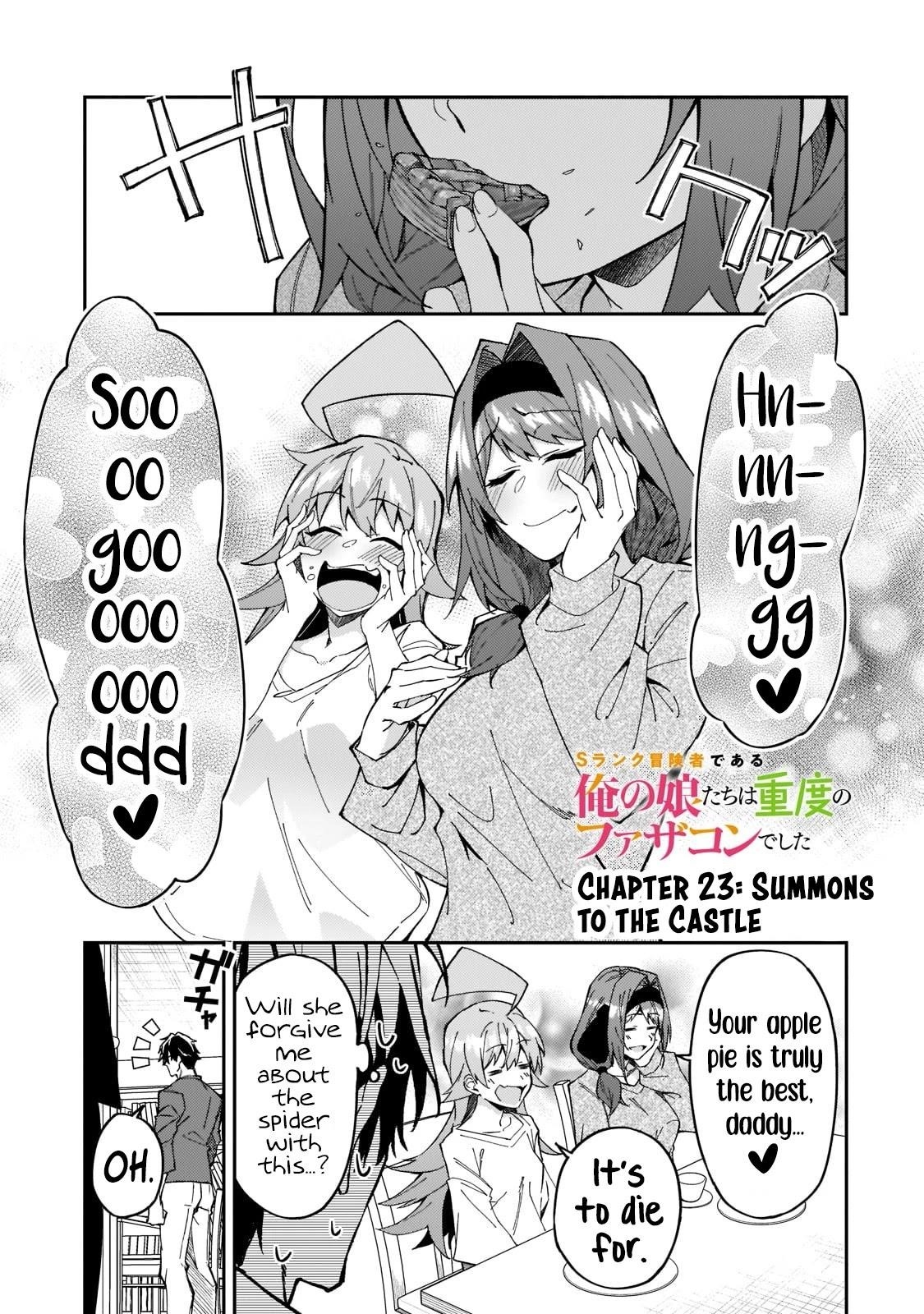 S Rank Boukensha De Aru Ore No Musume-Tachi Wa Juudo No Father Con Deshita Chapter 23 - Page 1