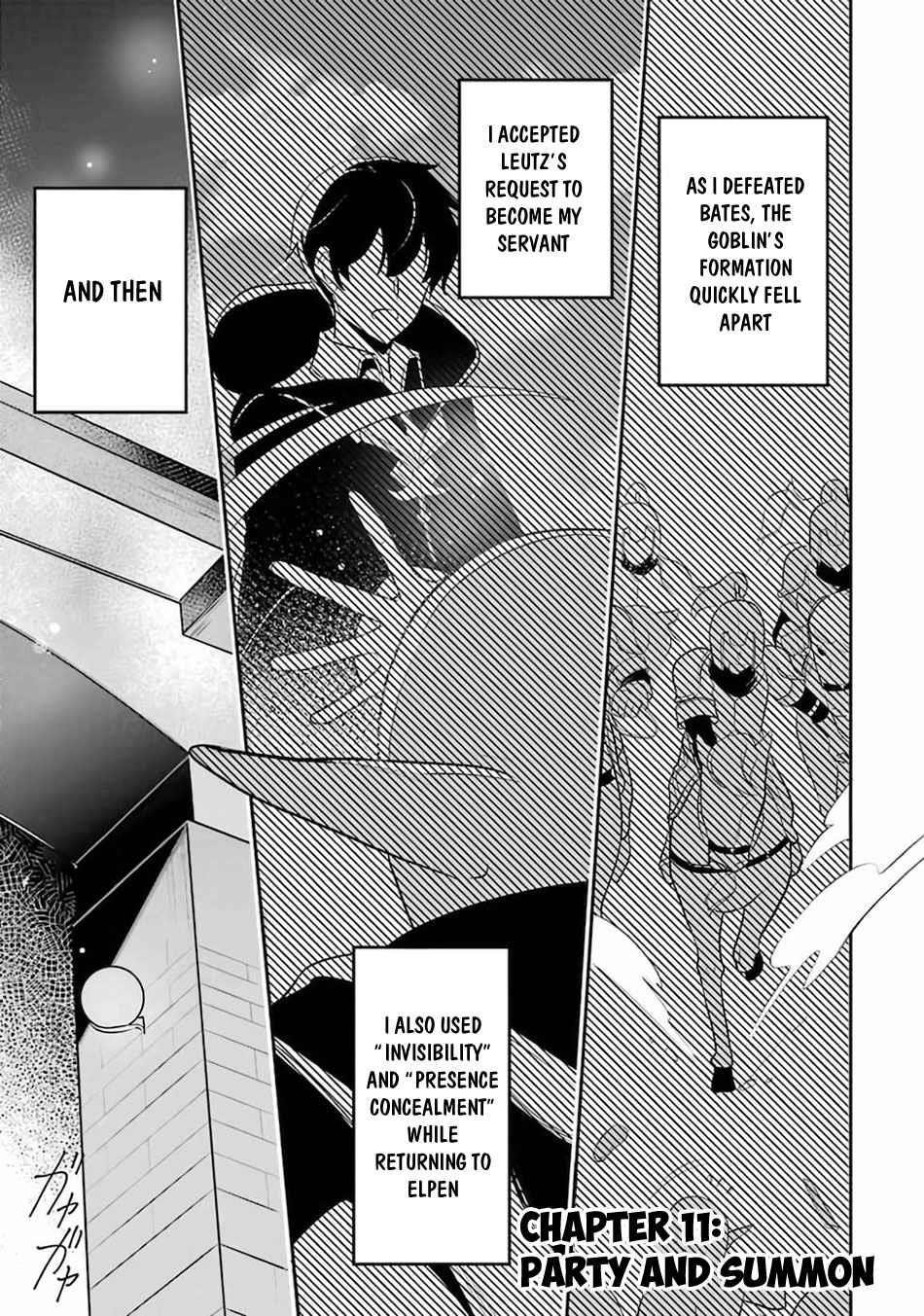 Mamono o Shitagaeru “Teiin” o Motsu Tensei Kenja – Katsute no Mahou to Juuma de Hissori Saikyou no Boukensha ni Naru Chapter 11 - Page 1