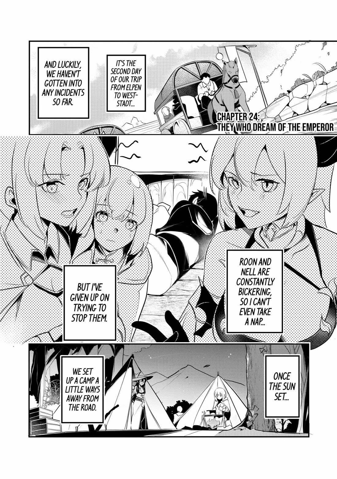 Mamono o Shitagaeru “Teiin” o Motsu Tensei Kenja – Katsute no Mahou to Juuma de Hissori Saikyou no Boukensha ni Naru Chapter 24 - Page 1