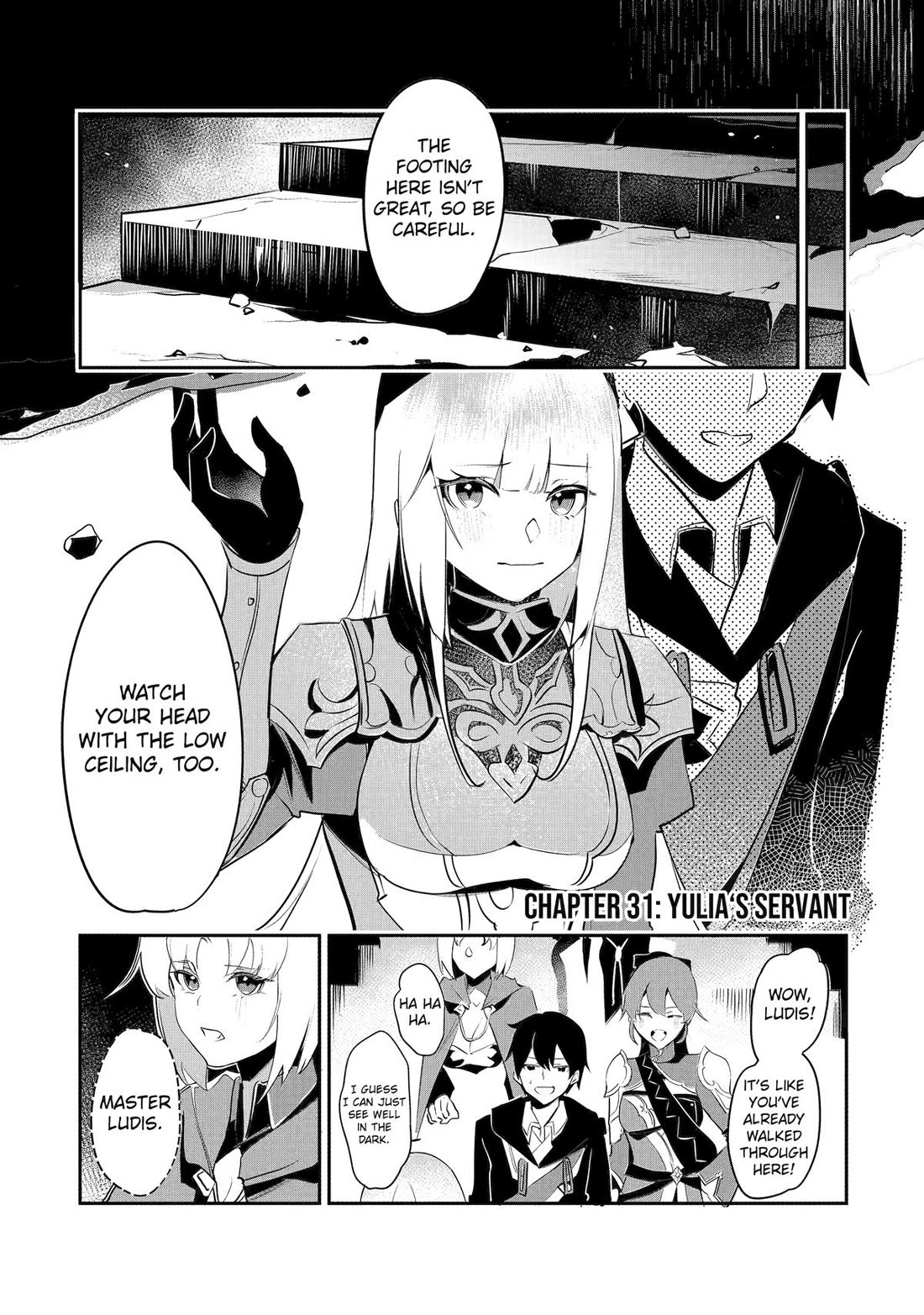 Mamono o Shitagaeru “Teiin” o Motsu Tensei Kenja – Katsute no Mahou to Juuma de Hissori Saikyou no Boukensha ni Naru Chapter 31 - Page 1