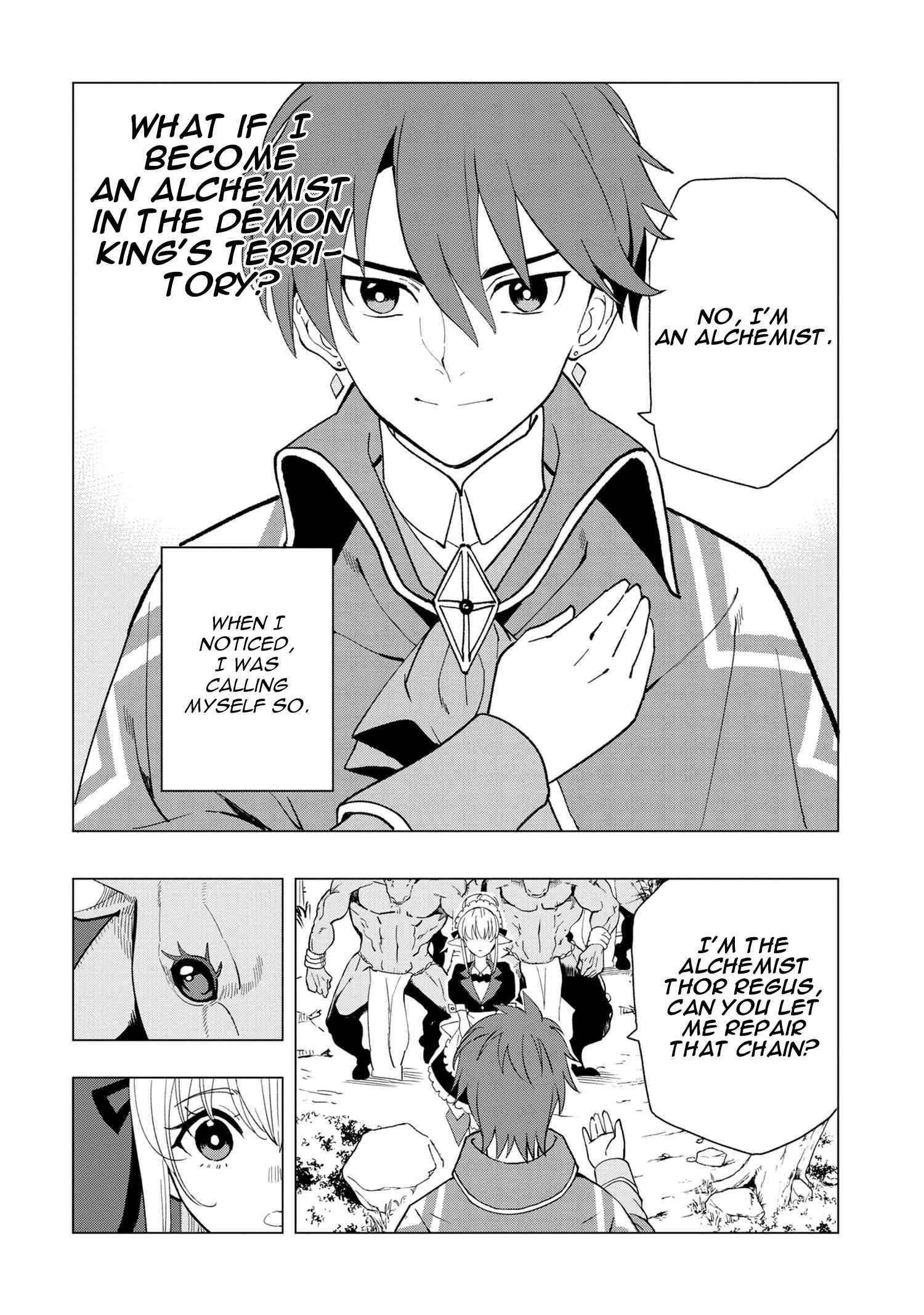 The Creation Alchemist Enjoys Freedom -If I Am Exiled From My Hometown, I Can Make Magic Items With Transcendent Effects at the Knees of the Demon Lord- Chapter 1.4 - Page 4