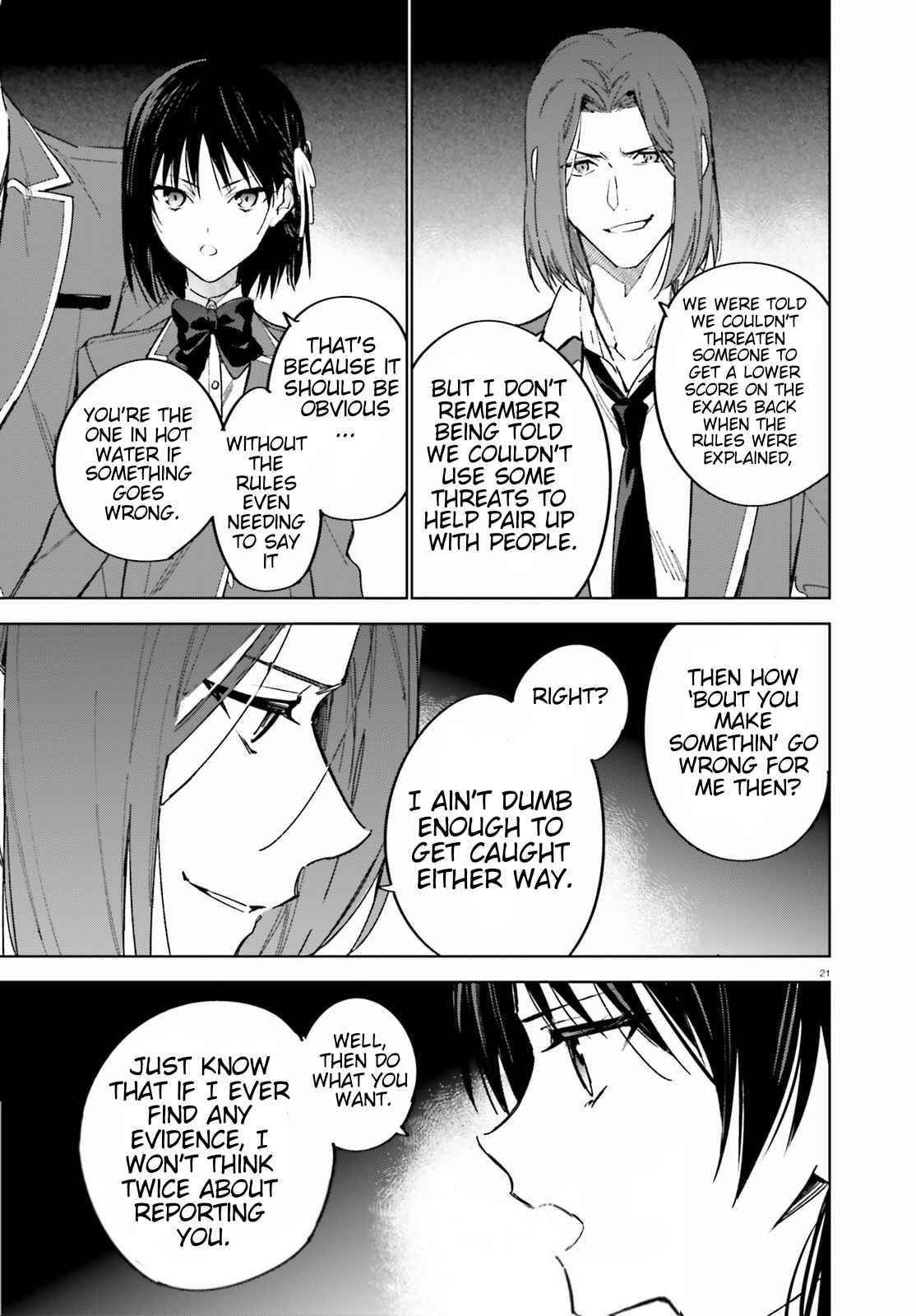 Classroom of the Elite – 2nd Year Chapter 2 - Page 21