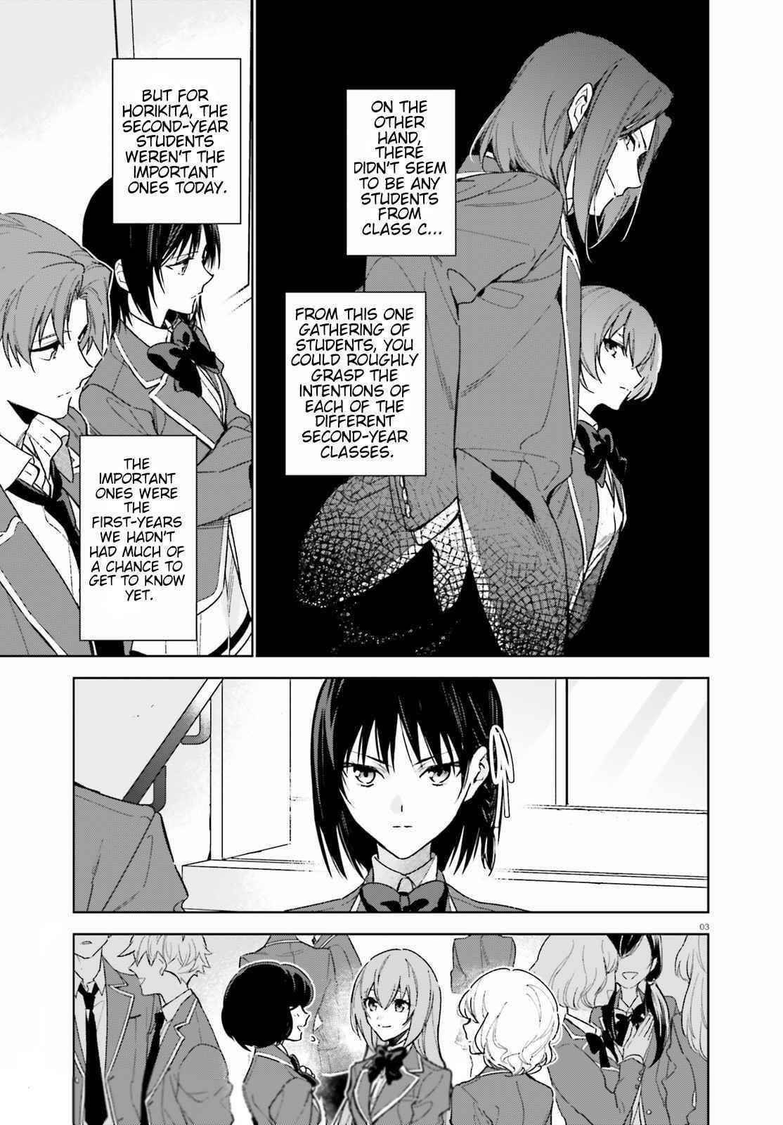 Classroom of the Elite – 2nd Year Chapter 2 - Page 3