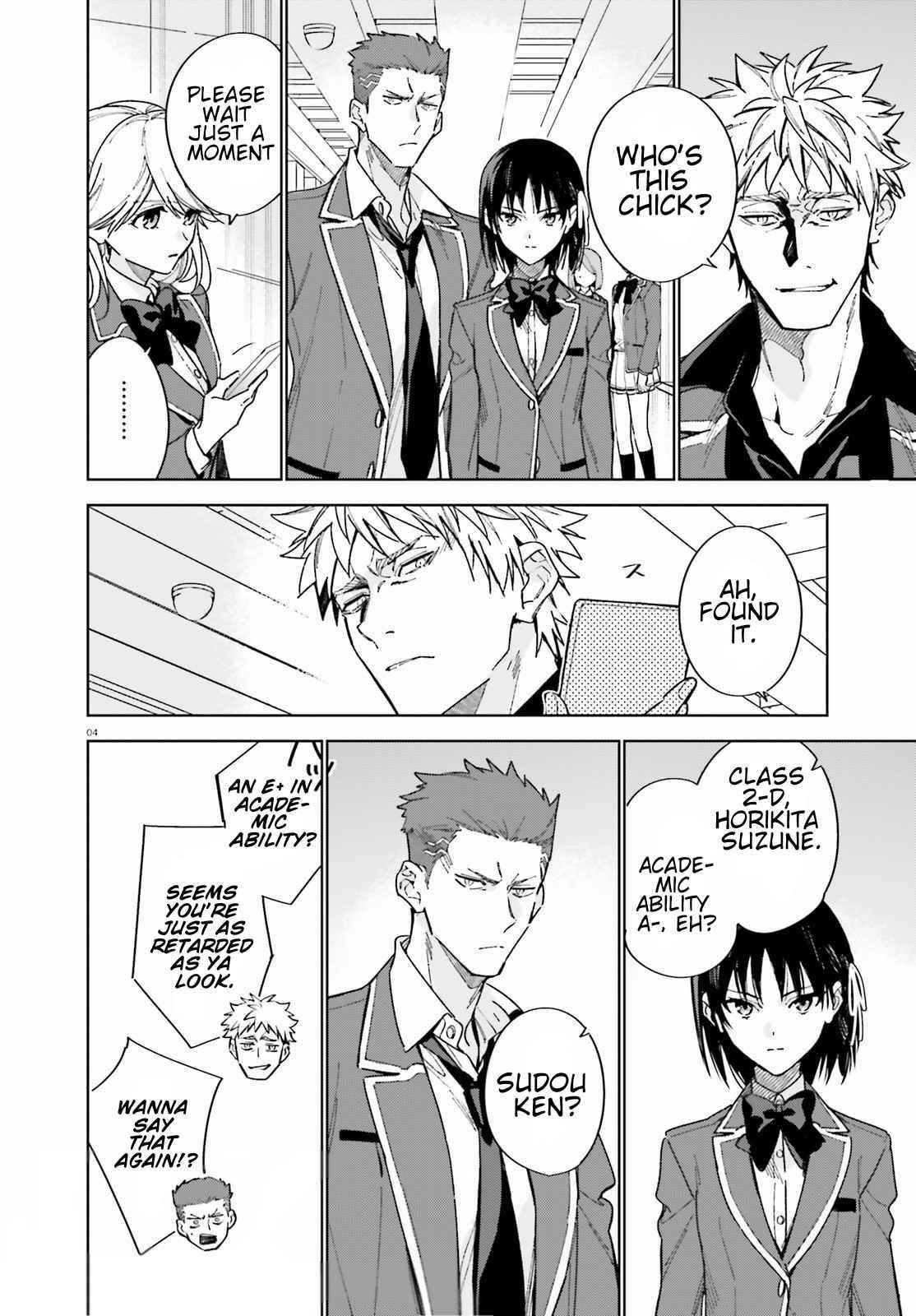 Classroom of the Elite – 2nd Year Chapter 3 - Page 4