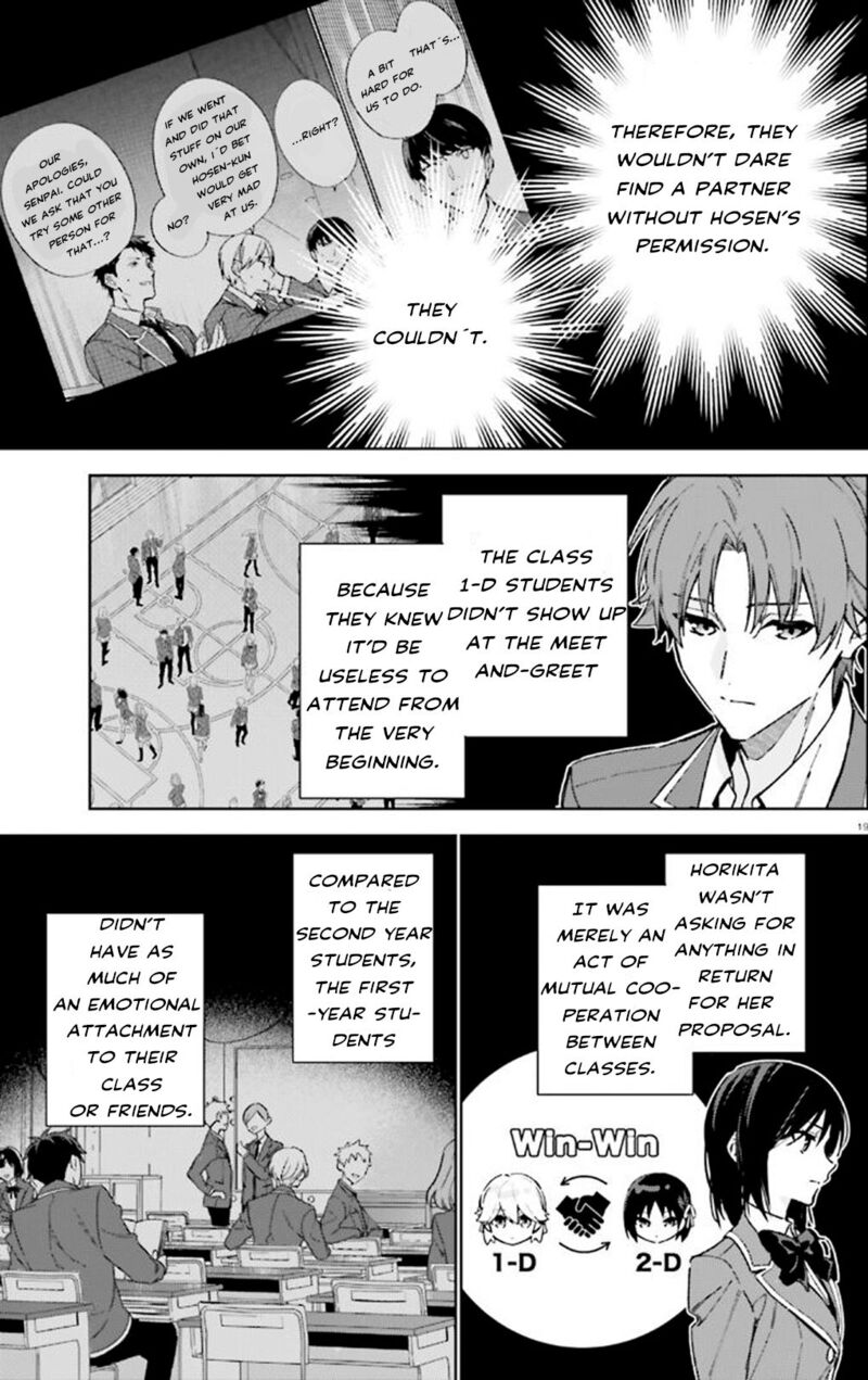 Classroom of the Elite – 2nd Year Chapter 9 - Page 19