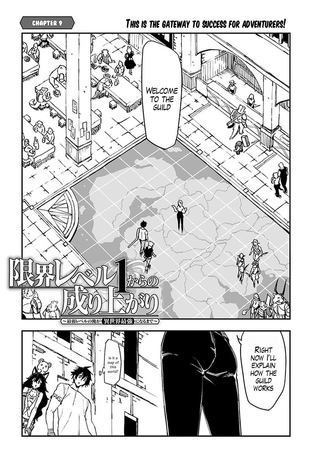 Genkai Level 1 Kara No Nariagari: Saijaku Level No Ore Ga Isekai Saikyou Ni Naru Made Chapter 9 - Page 2