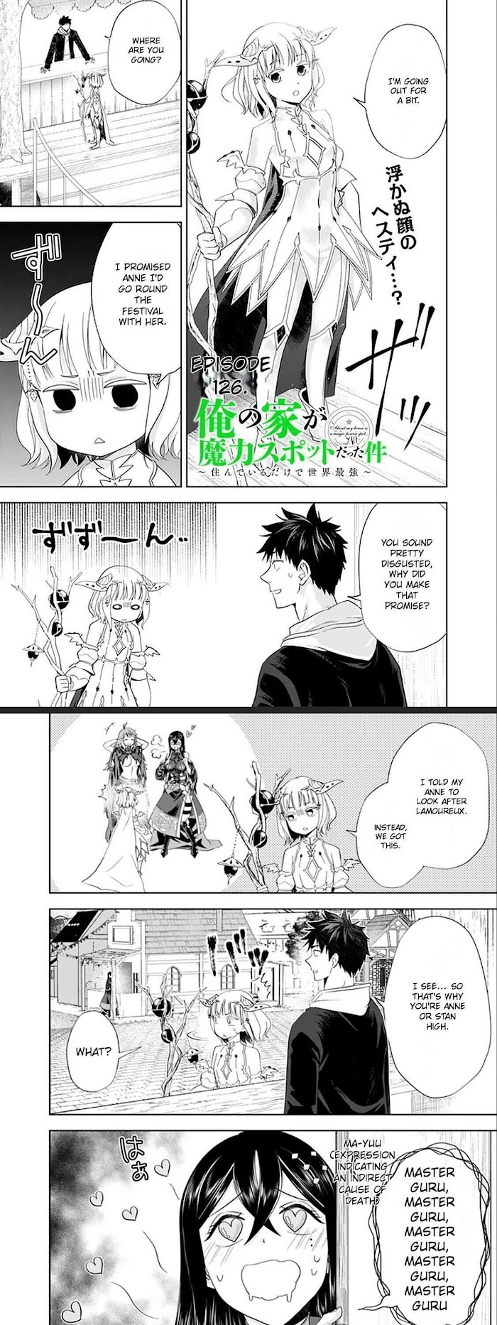 Ore No Ie Ga Maryoku Spot Datta Ken – Sundeiru Dake De Sekai Saikyou Chapter 126 - Page 1