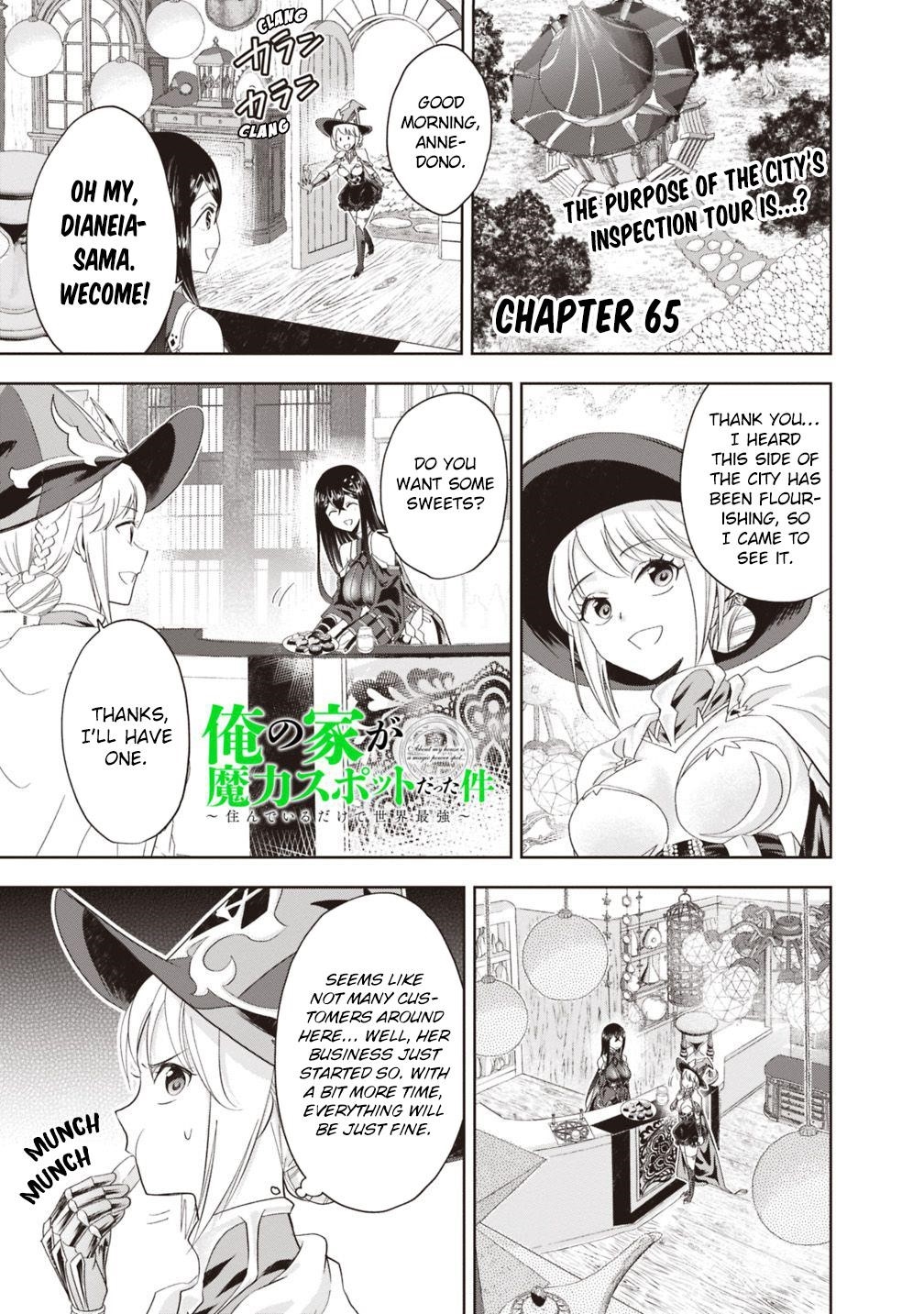 Ore No Ie Ga Maryoku Spot Datta Ken – Sundeiru Dake De Sekai Saikyou Chapter 65 - Page 1