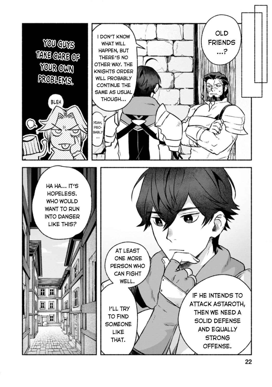 Sono Monban, Saikyou Nitsuki: Tsuihou Sareta Bougyo Ryoku 9999 no Senshi, Outo no Monban Toshite Musou Suru Chapter 11 - Page 20