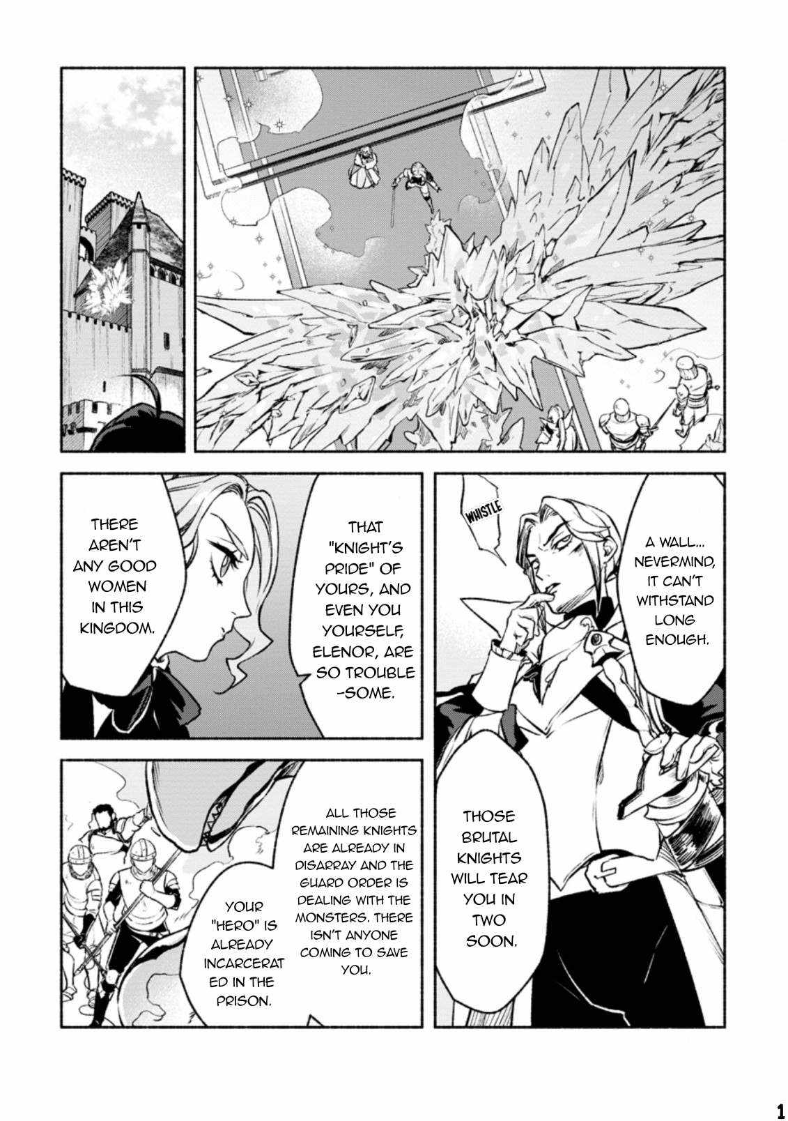 Sono Monban, Saikyou Nitsuki: Tsuihou Sareta Bougyo Ryoku 9999 no Senshi, Outo no Monban Toshite Musou Suru Chapter 19 - Page 11