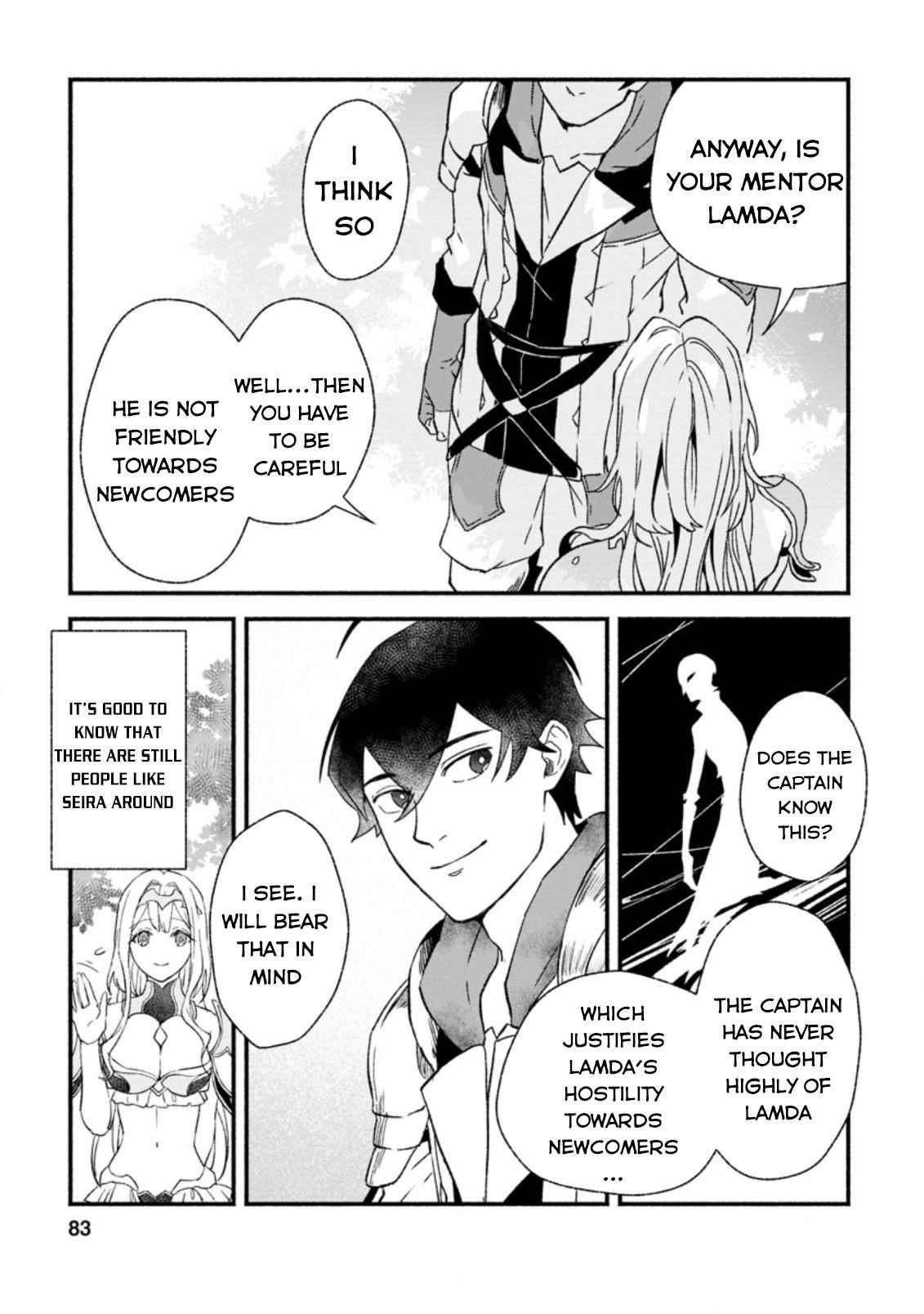 Sono Monban, Saikyou Nitsuki: Tsuihou Sareta Bougyo Ryoku 9999 no Senshi, Outo no Monban Toshite Musou Suru Chapter 3.2 - Page 11