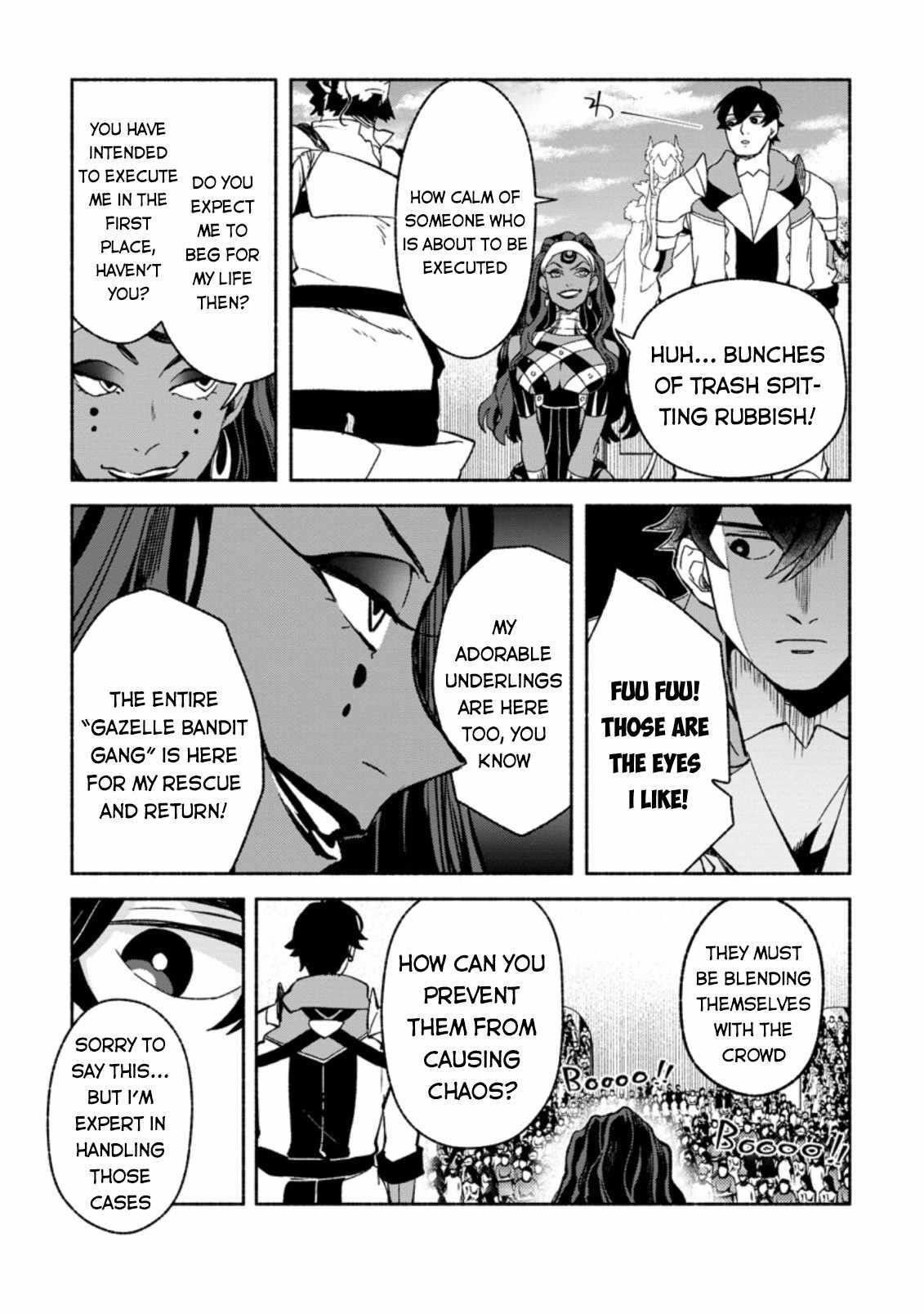 Sono Monban, Saikyou Nitsuki: Tsuihou Sareta Bougyo Ryoku 9999 no Senshi, Outo no Monban Toshite Musou Suru Chapter 8 - Page 29