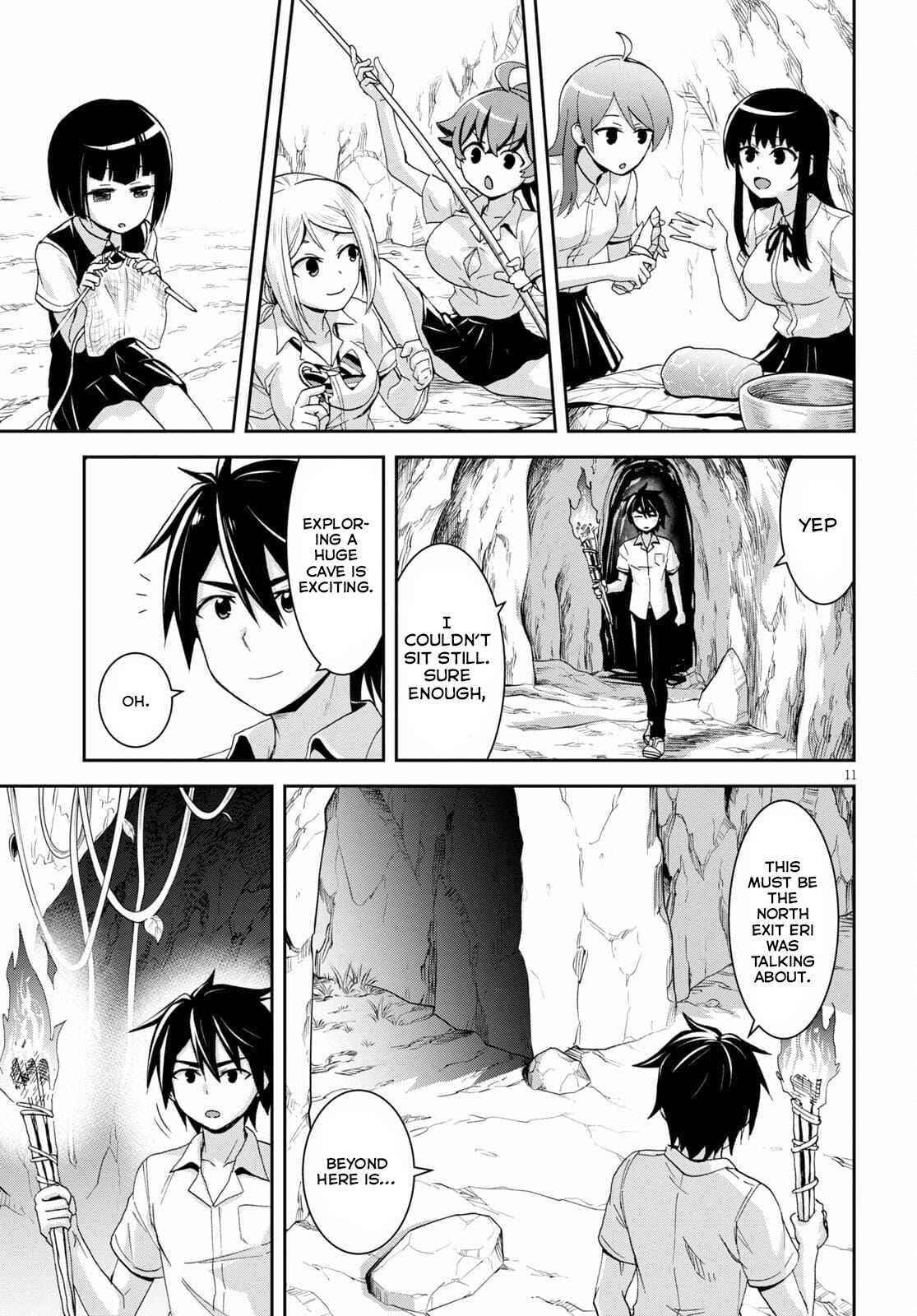 Isekai Yurutto Survival Seikatsu: Gakkou No Minna To Isekai No Mujintou Ni Tenishitakedo Ore Dake Rakushou Desu Chapter 11 - Page 11