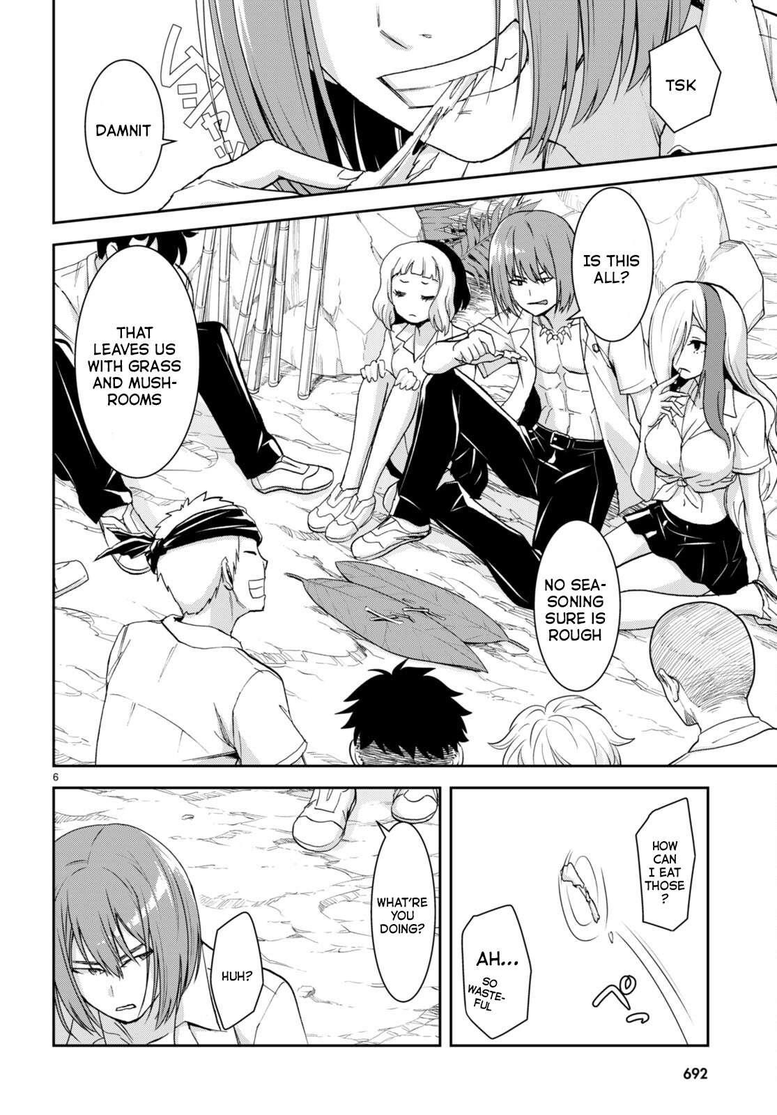 Isekai Yurutto Survival Seikatsu: Gakkou No Minna To Isekai No Mujintou Ni Tenishitakedo Ore Dake Rakushou Desu Chapter 22 - Page 6