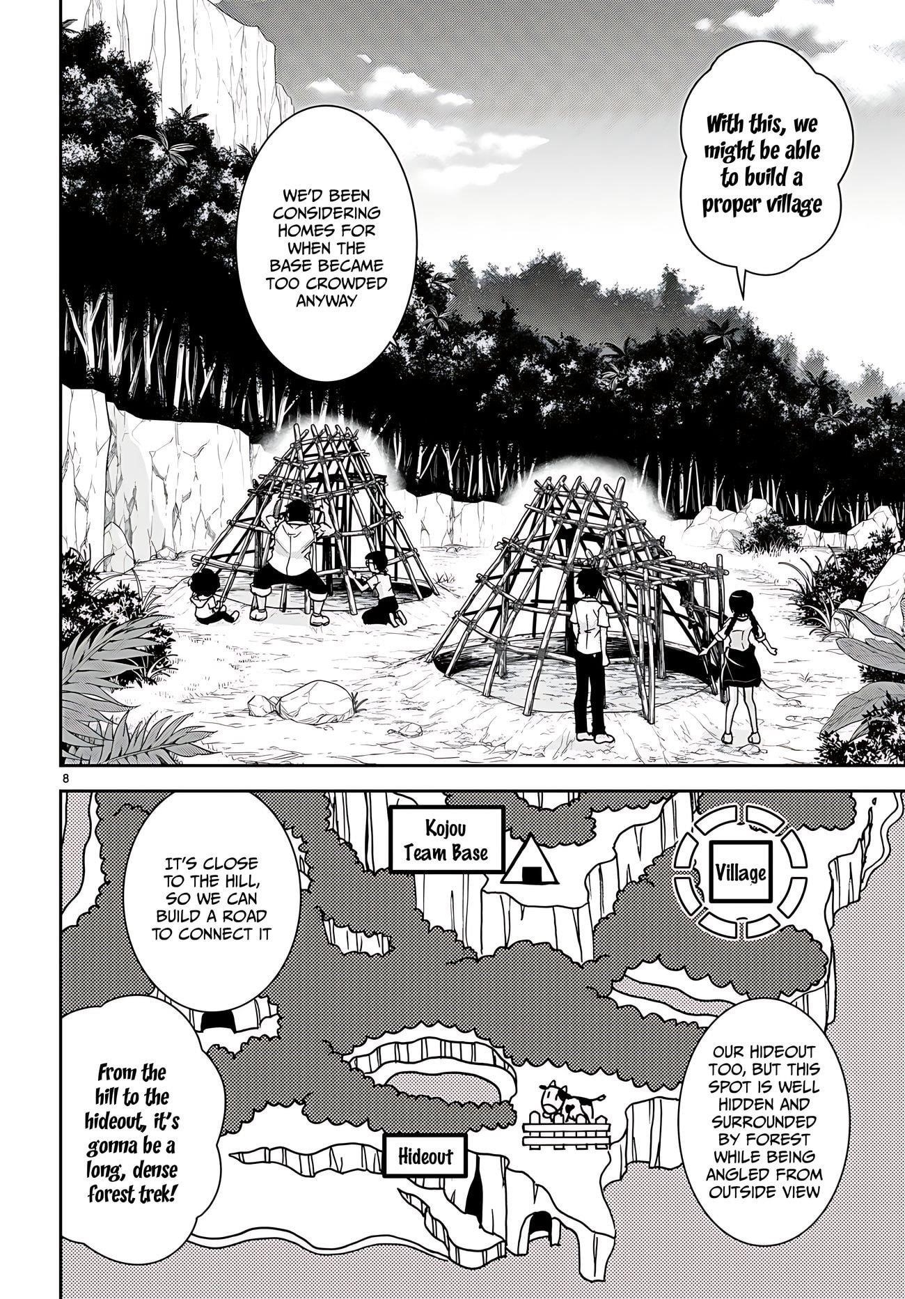 Isekai Yurutto Survival Seikatsu: Gakkou No Minna To Isekai No Mujintou Ni Tenishitakedo Ore Dake Rakushou Desu Chapter 32 - Page 9