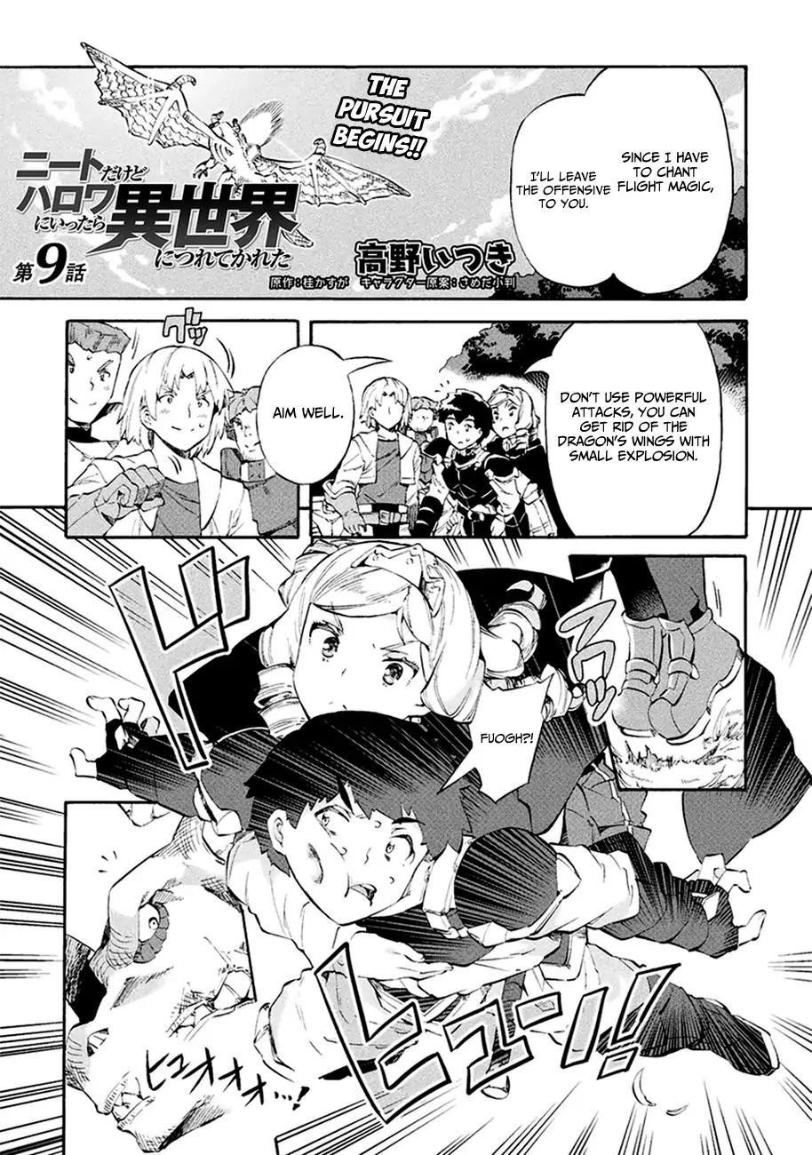 Neet Dakedo Hello Work Ni Ittara Isekai Ni Tsuretekareta Chapter 9 - Page 1