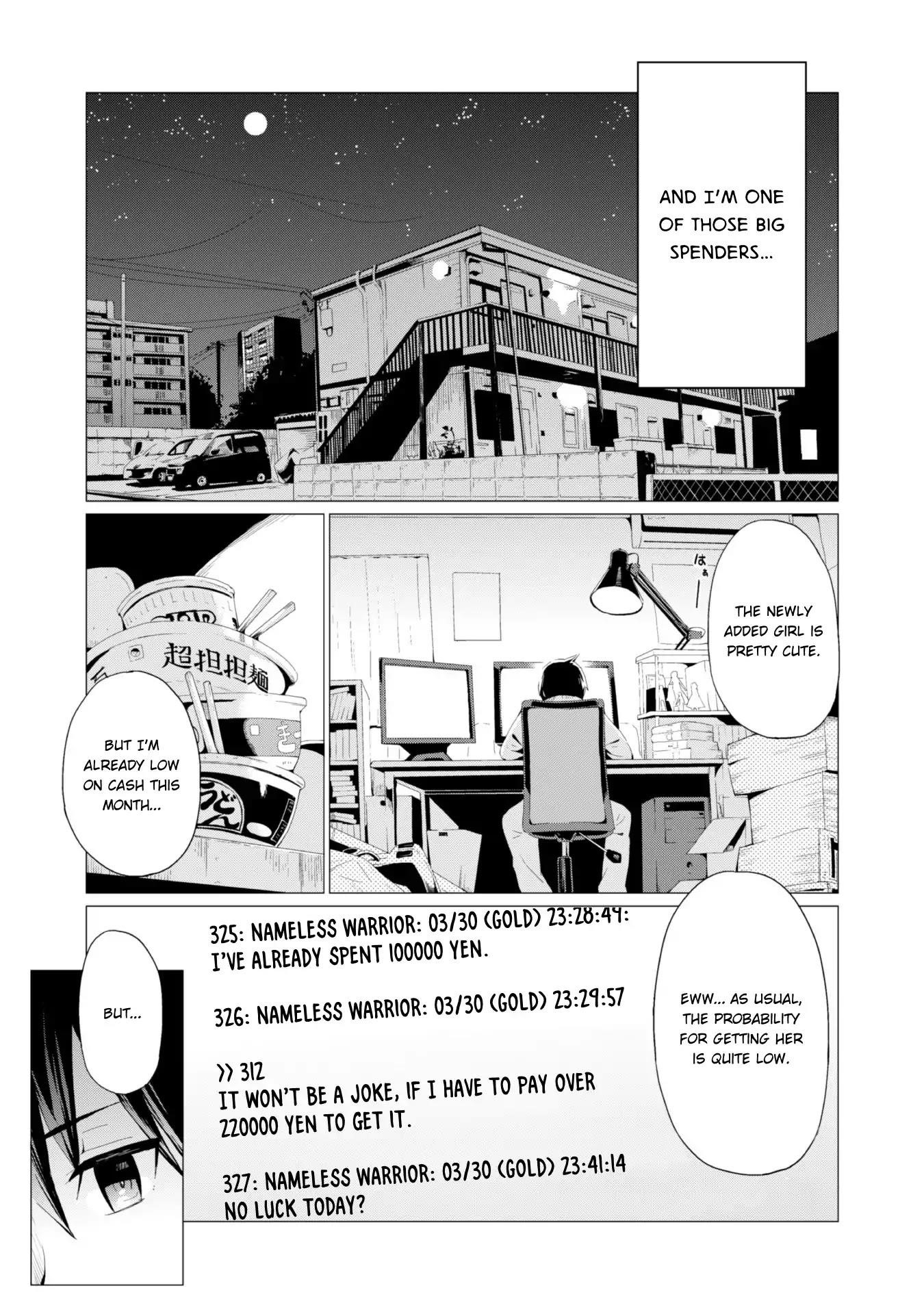 Gacha wo Mawashite Nakama wo Fuyasu: Saikyou no Bishoujo Gundan wo Tsukuriagero Chapter 1 - Page 5